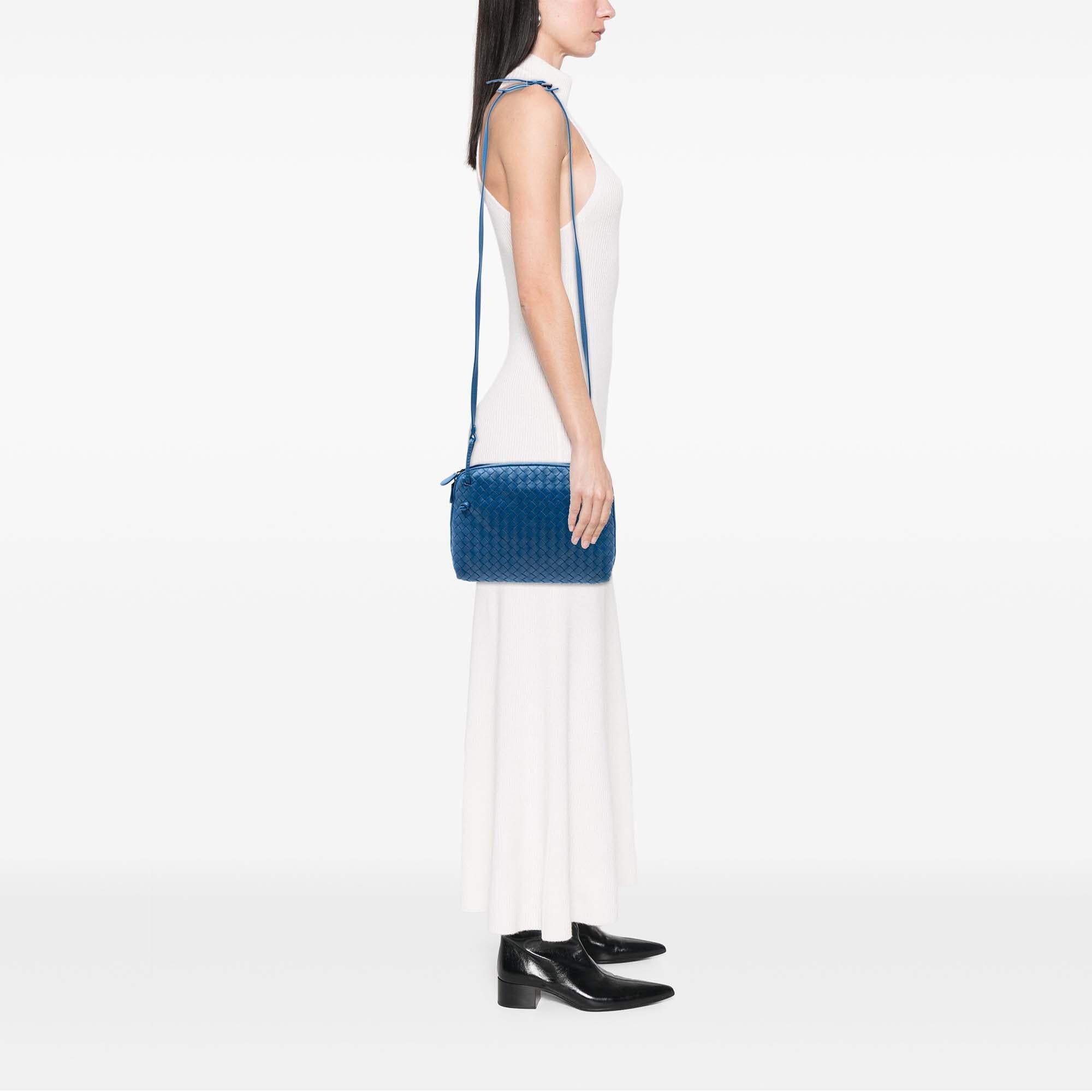 Bottega Veneta Nappa Intrecciato Nodini Crossbody