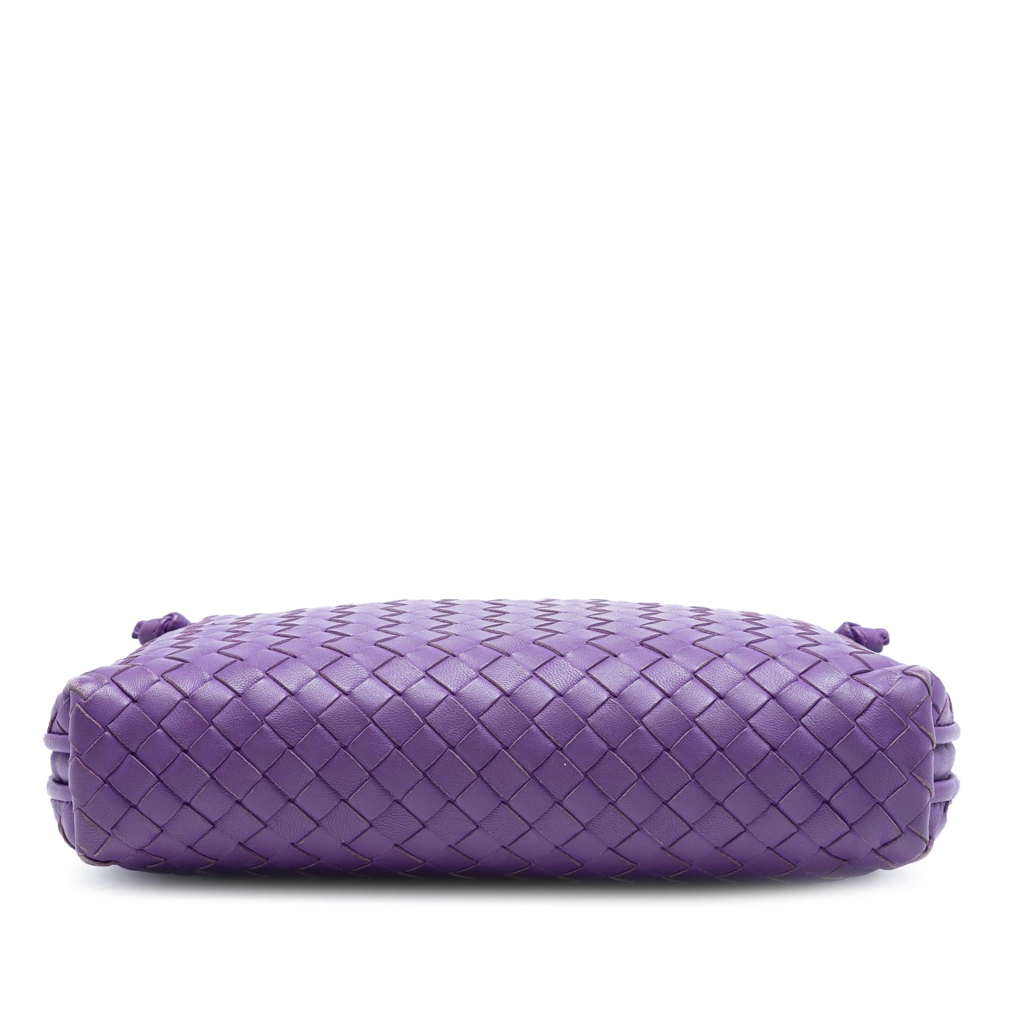 Bottega Veneta Nappa Intrecciato Nodini Crossbody