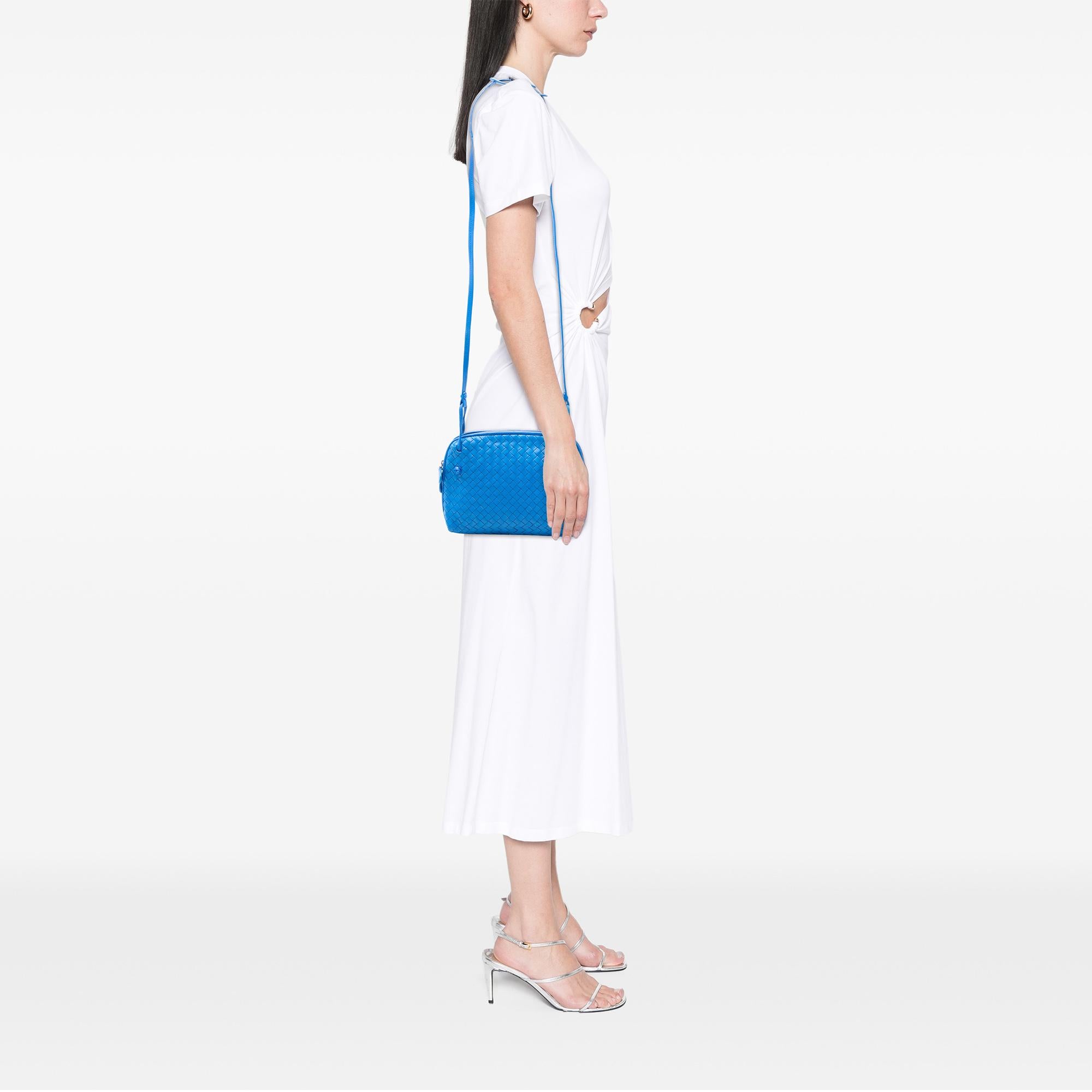 Bottega Veneta Nappa Intrecciato Nodini Crossbody