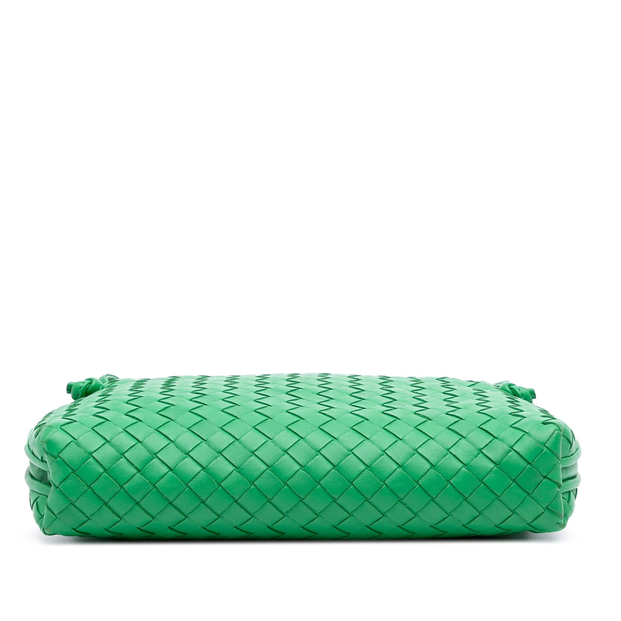 Bottega Veneta Nappa Intrecciato Nodini Crossbody