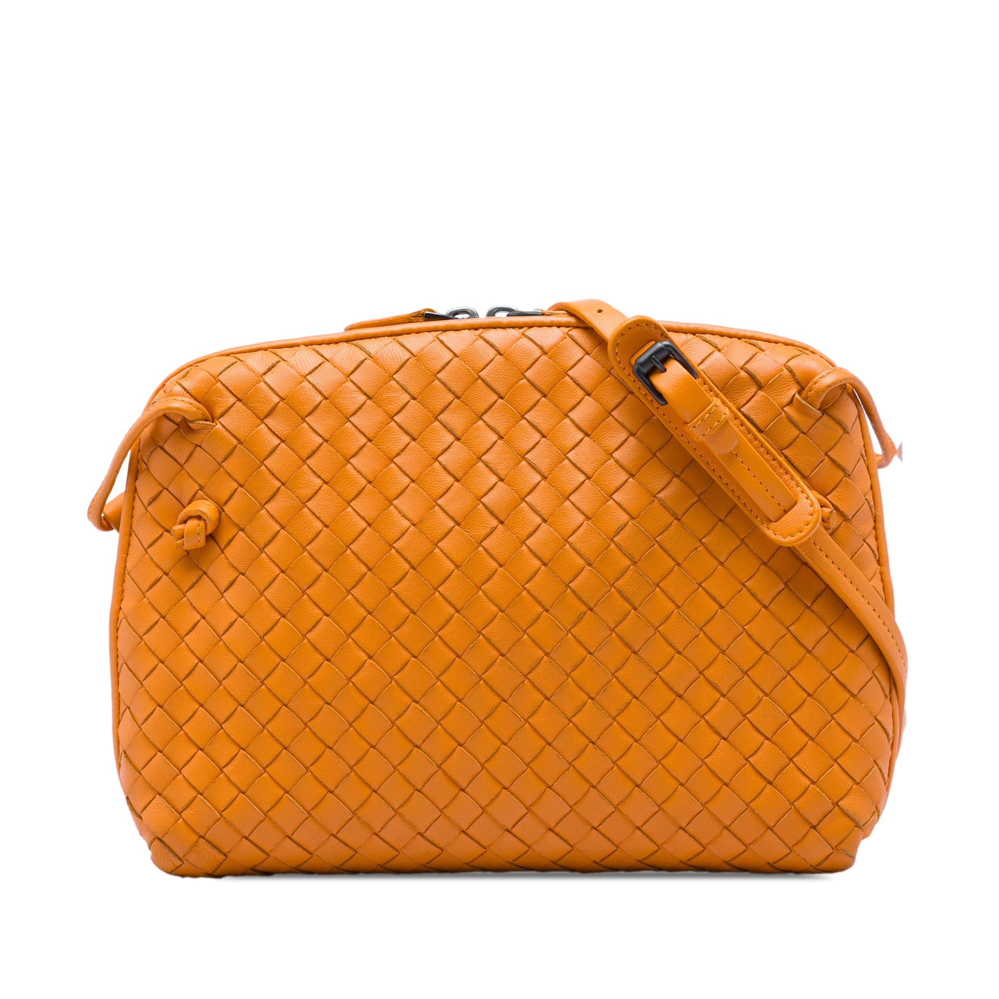 Bottega Veneta Nappa Intrecciato Nodini Crossbody