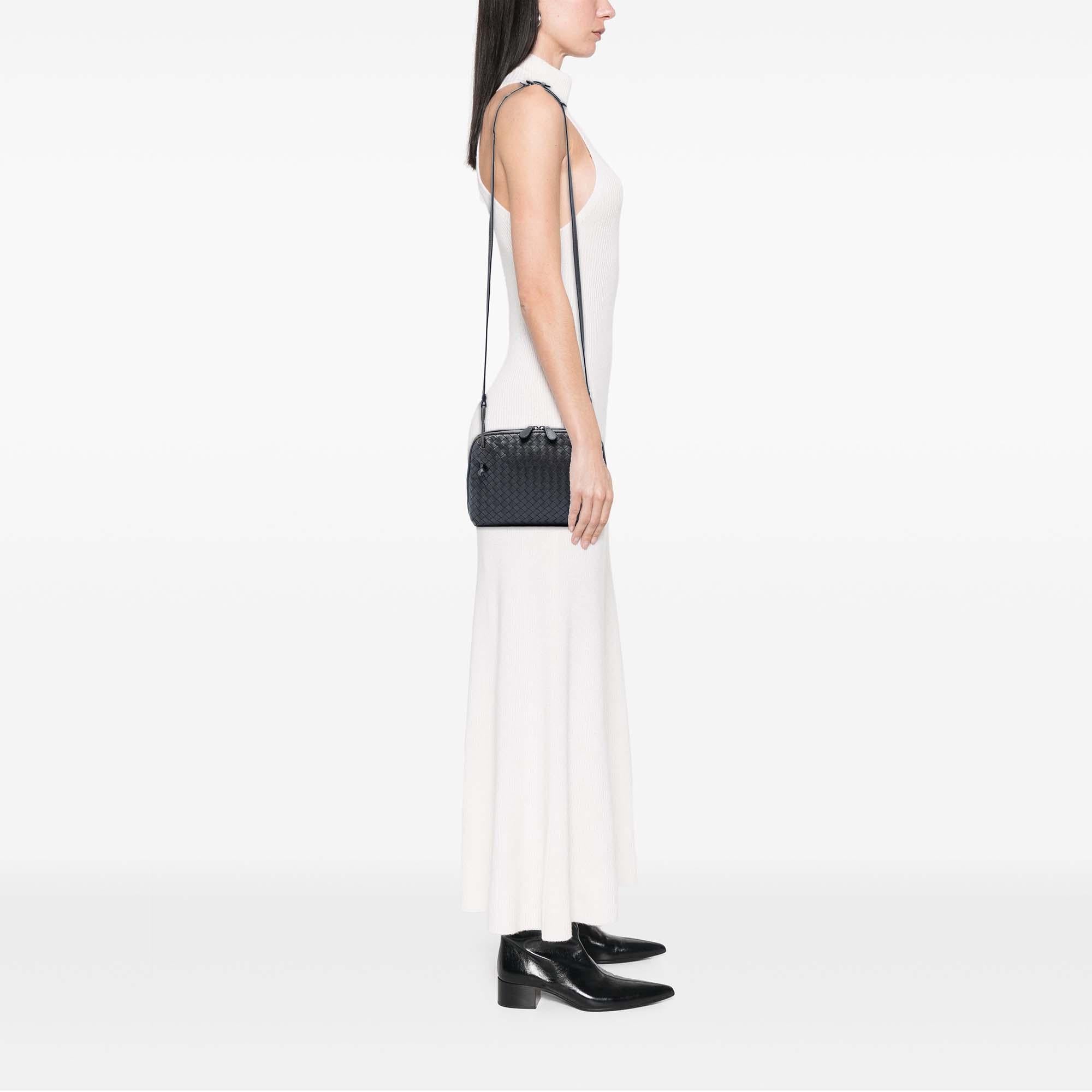 Bottega Veneta Nappa Intrecciato Nodini Crossbody