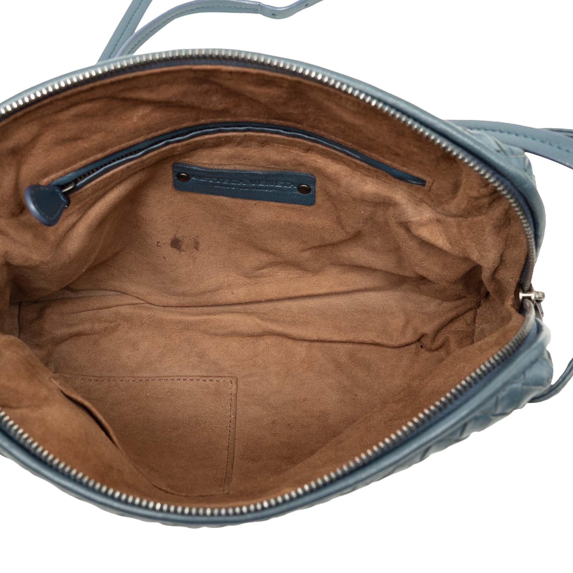 Bottega Veneta Nappa Intrecciato Nodini Crossbody