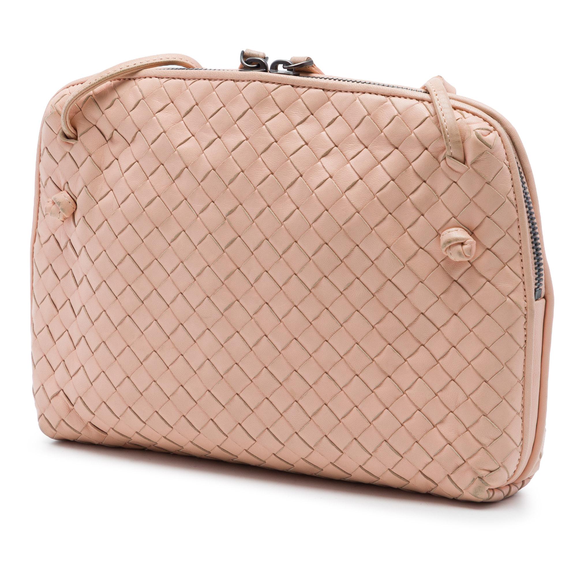 Bottega Veneta Nappa Intrecciato Nodini Crossbody