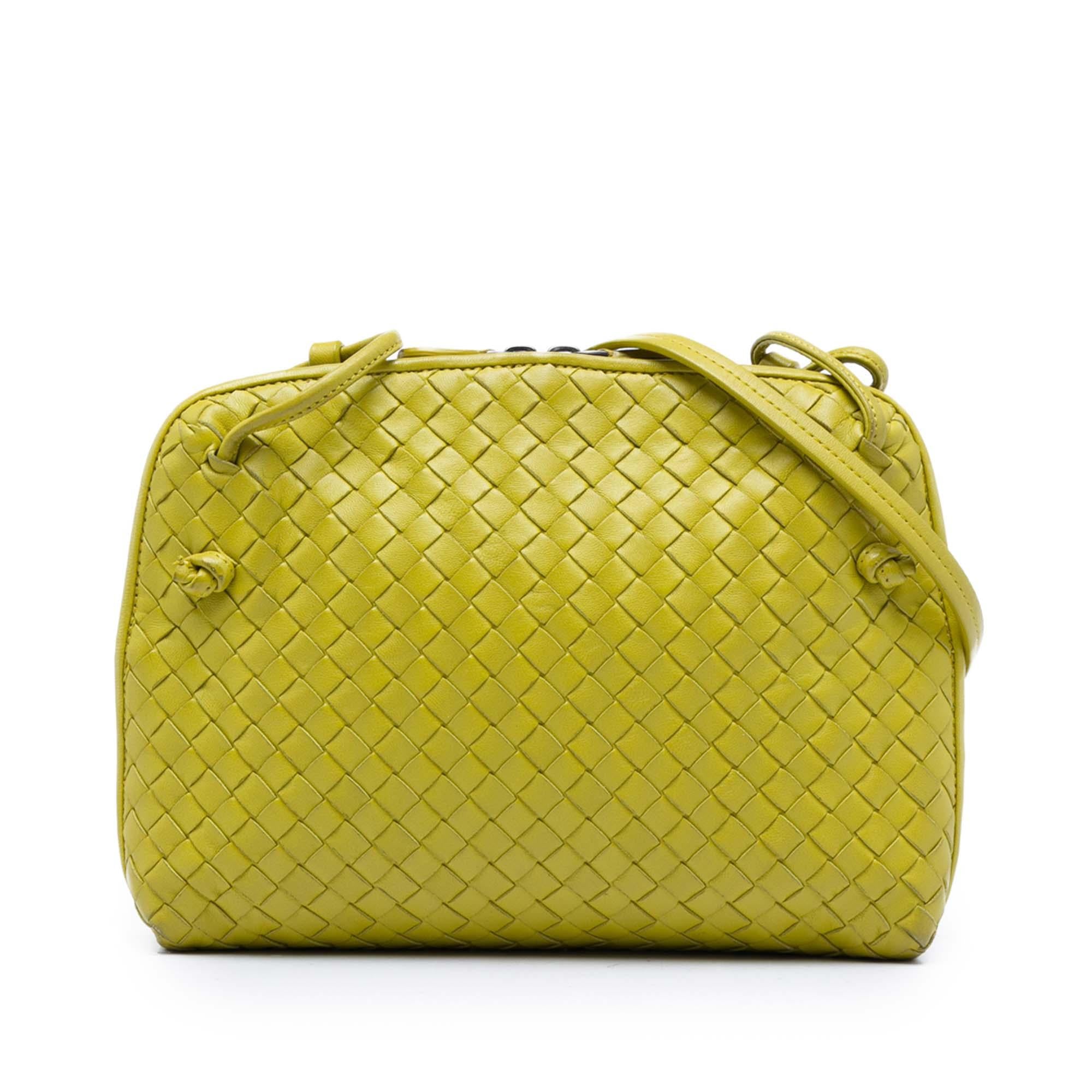 Bottega Veneta Nappa Intrecciato Nodini Crossbody