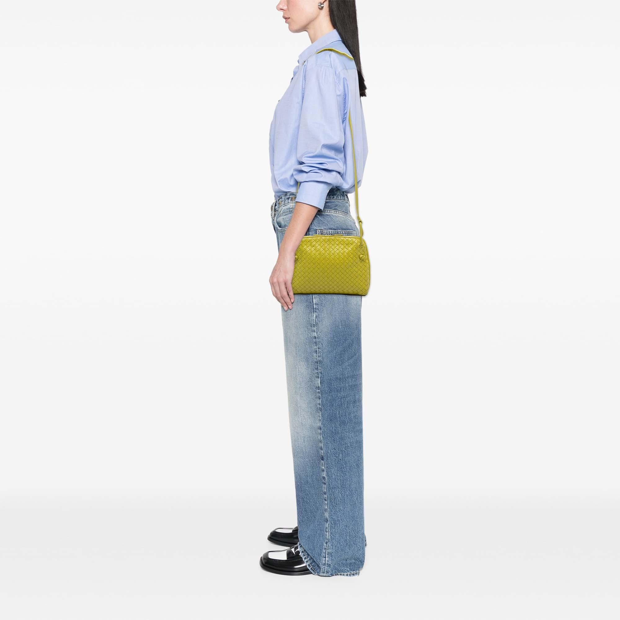 Bottega Veneta Nappa Intrecciato Nodini Crossbody