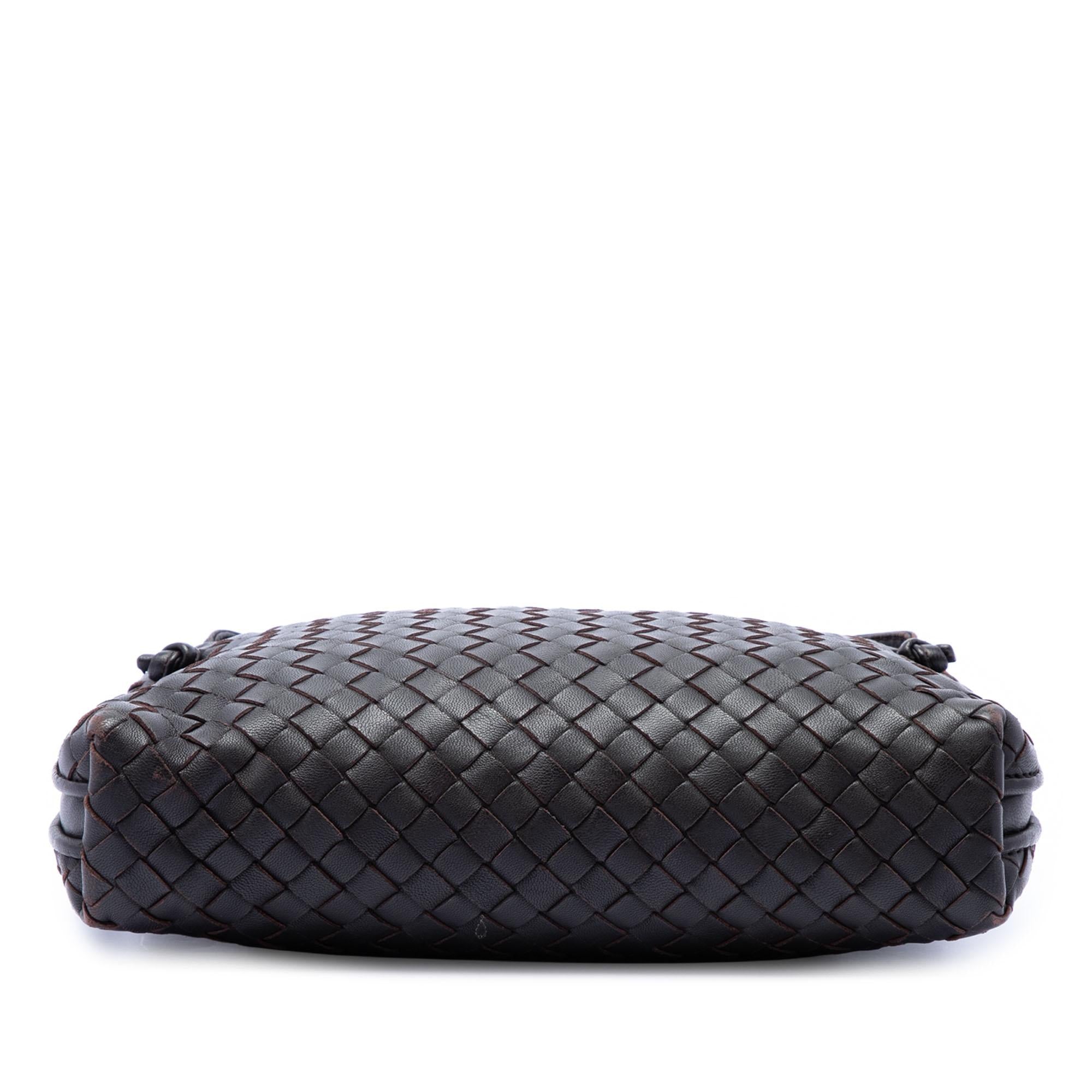 Bottega Veneta Nappa Intrecciato Nodini Crossbody