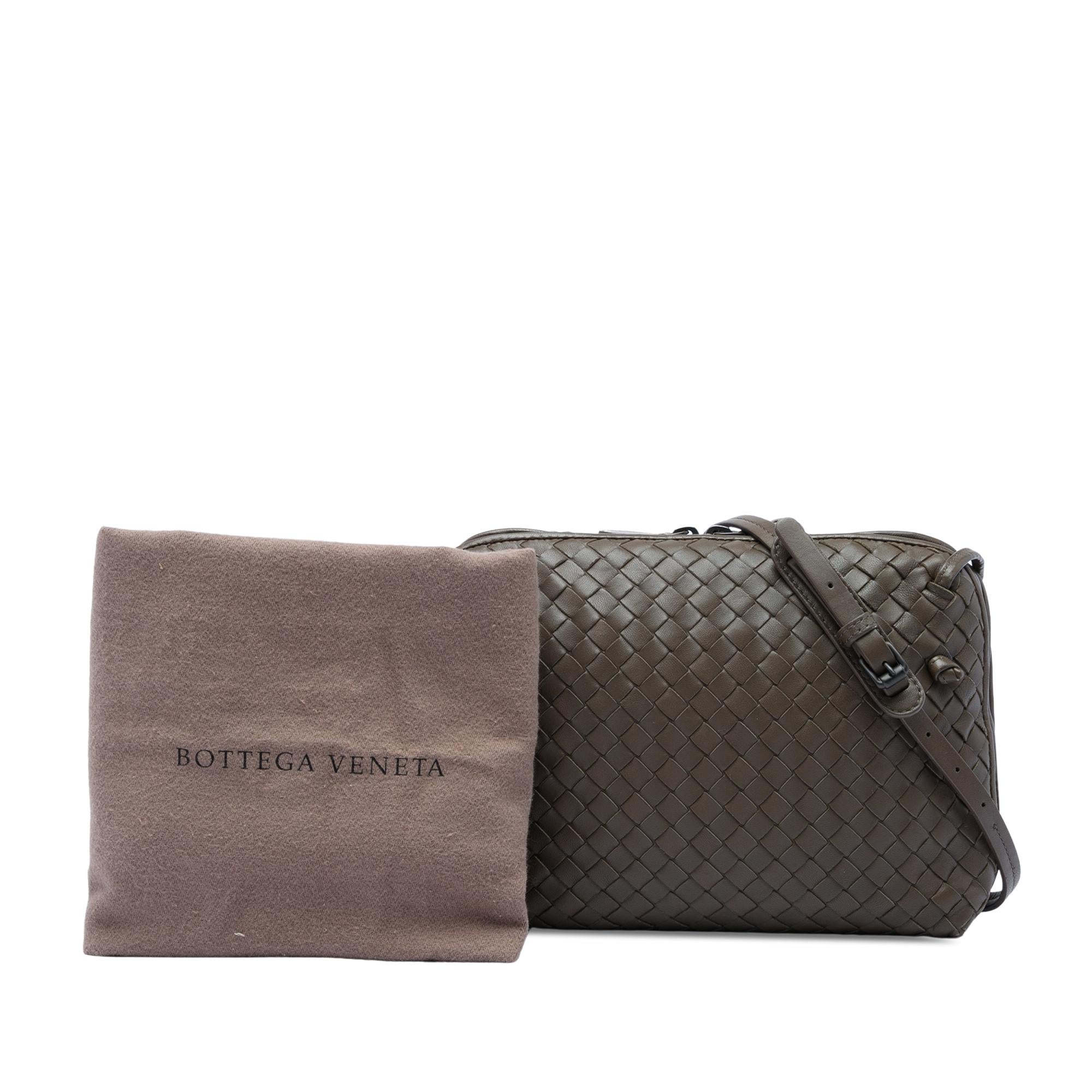 Bottega Veneta Nappa Intrecciato Nodini Crossbody