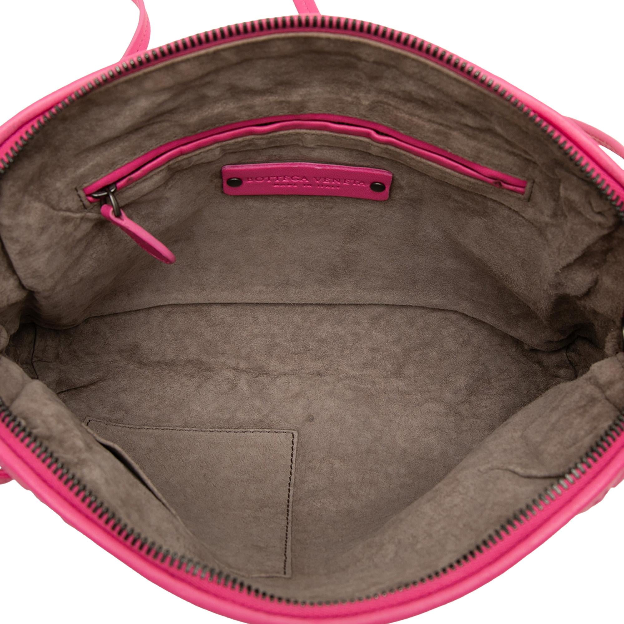 Bottega Veneta Nappa Intrecciato Nodini Crossbody