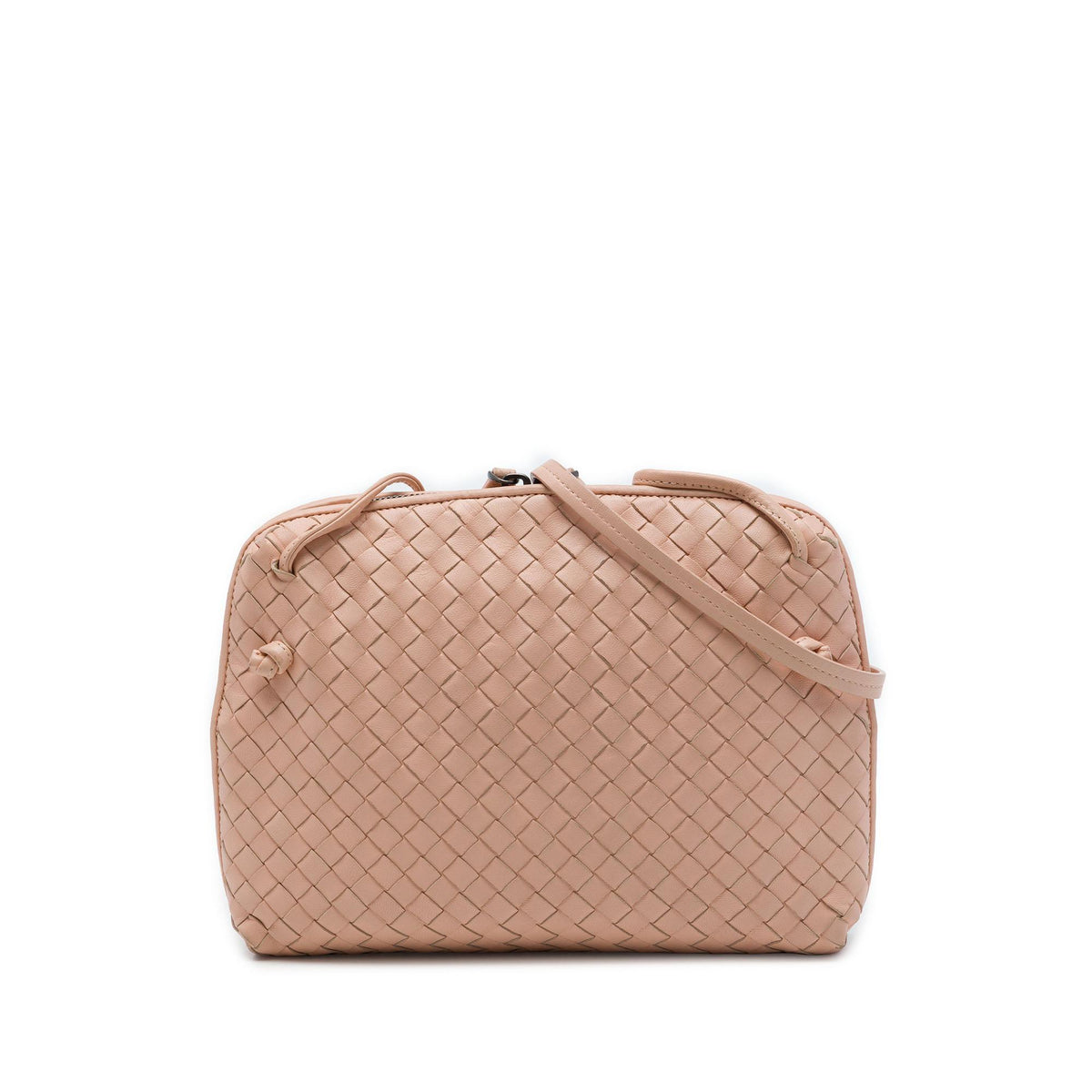 Bottega Veneta Nappa Intrecciato Nodini Crossbody