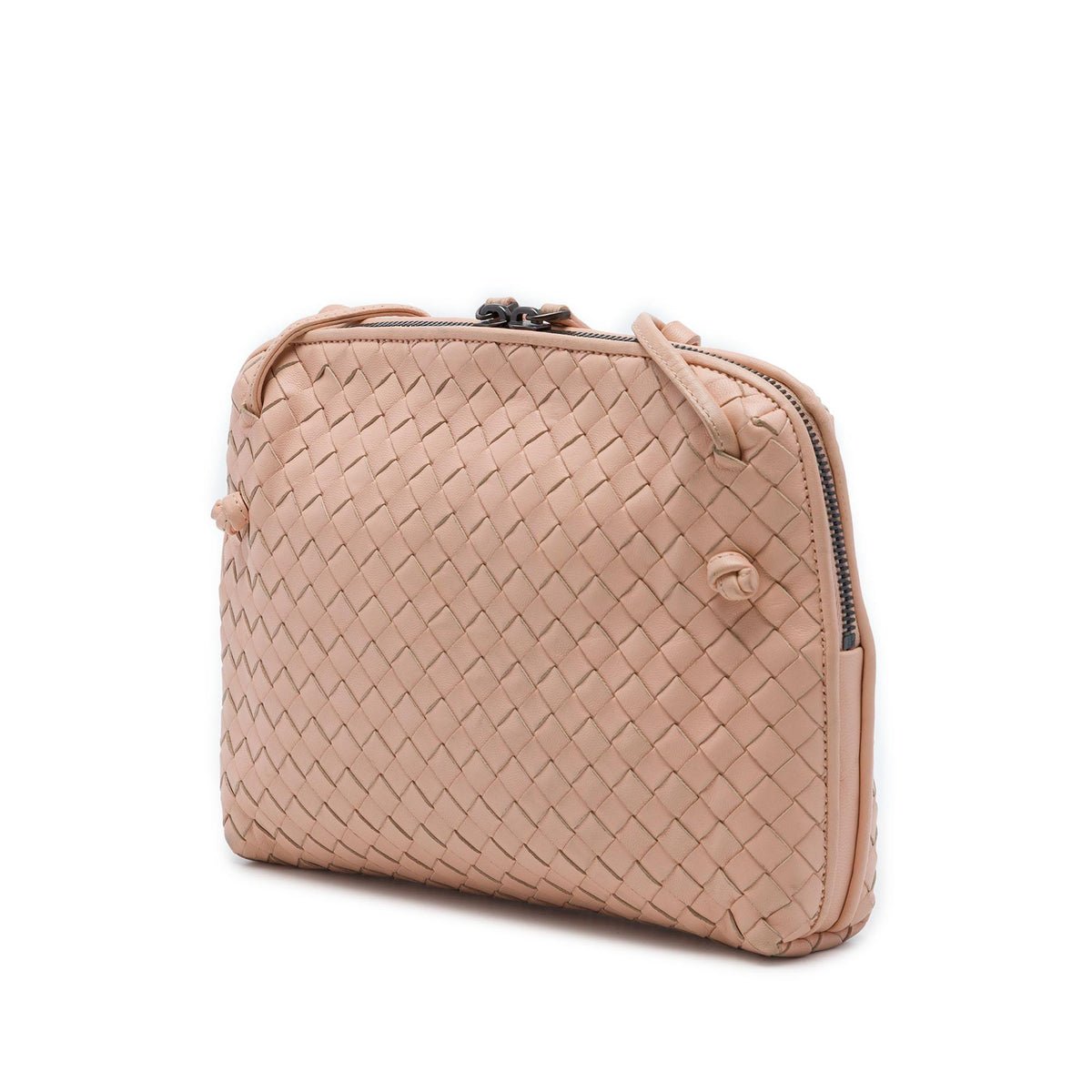 Bottega Veneta Nappa Intrecciato Nodini Crossbody