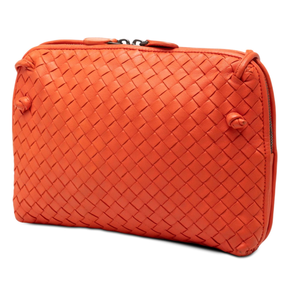 Bottega Veneta Nappa Intrecciato Nodini Crossbody