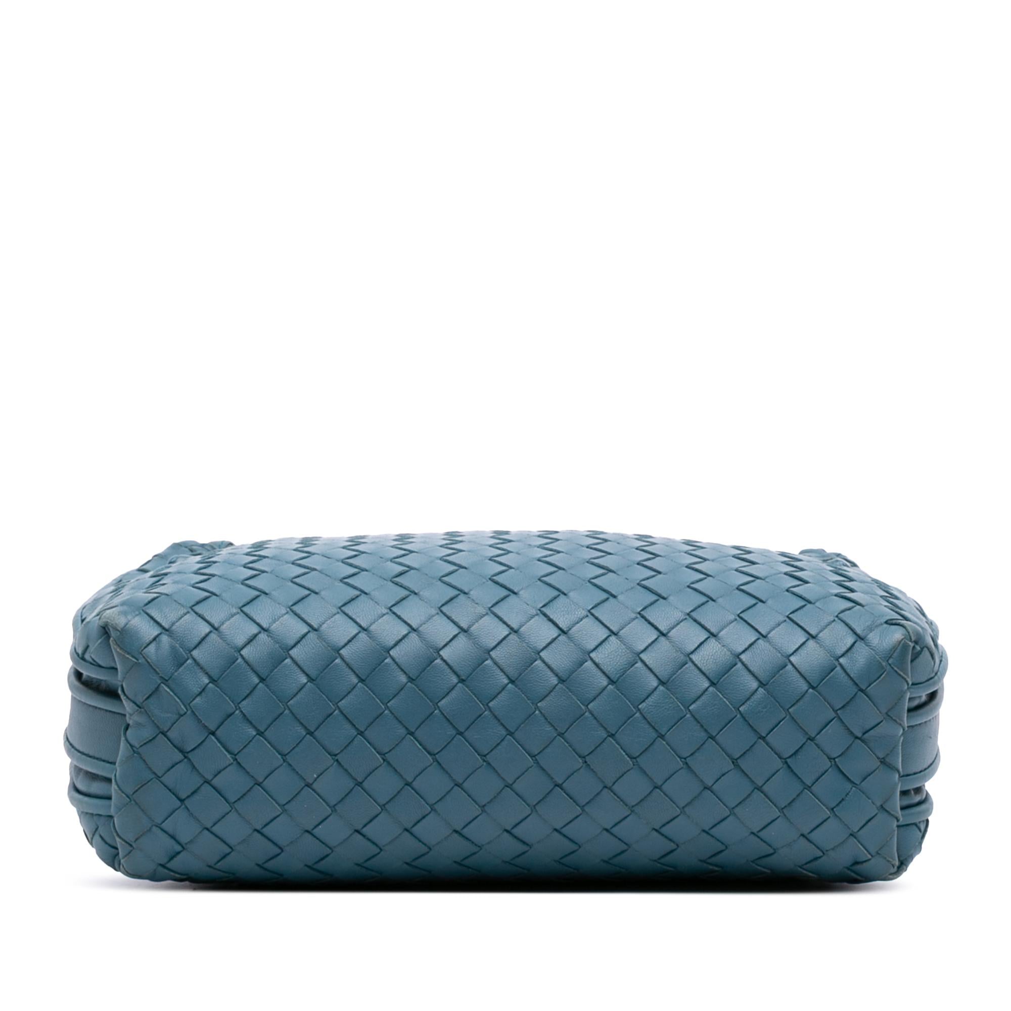 Bottega Veneta Nappa Intrecciato Nodini Double Zip Crossbody