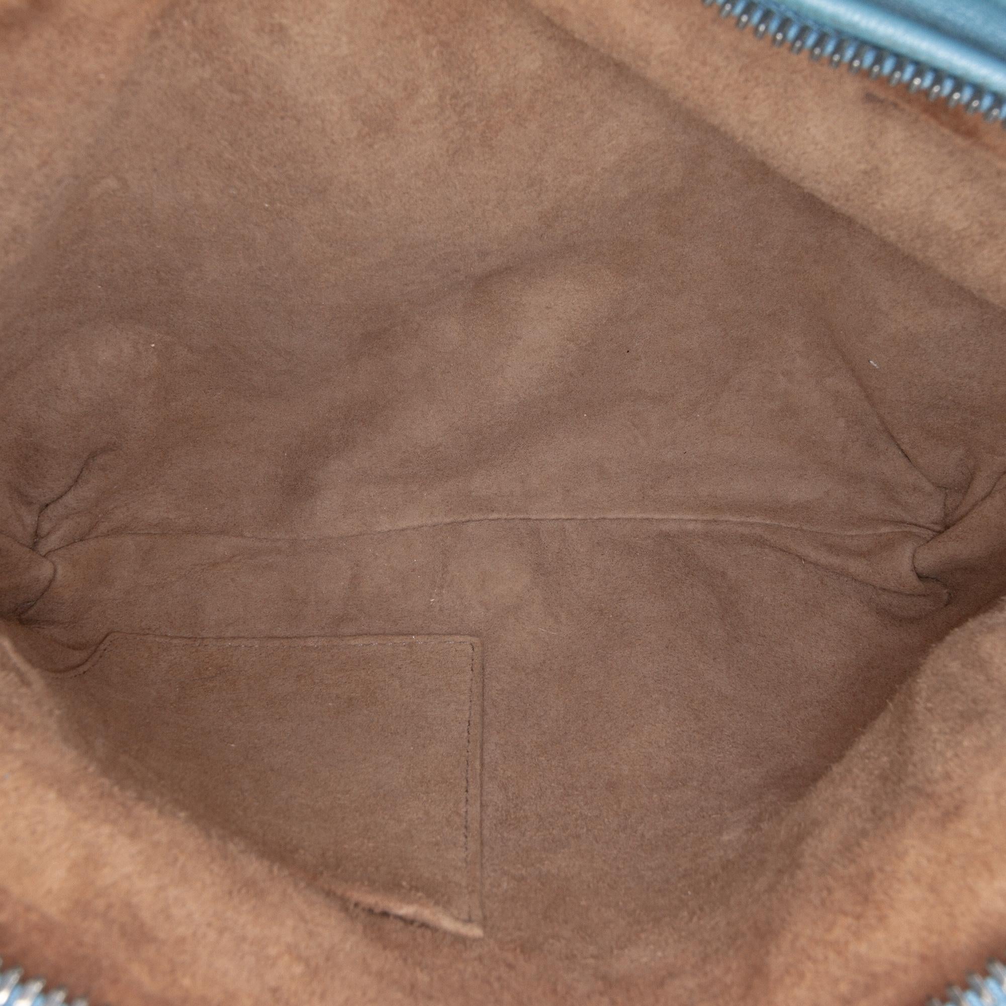 Bottega Veneta Nappa Intrecciato Nodini Double Zip Crossbody