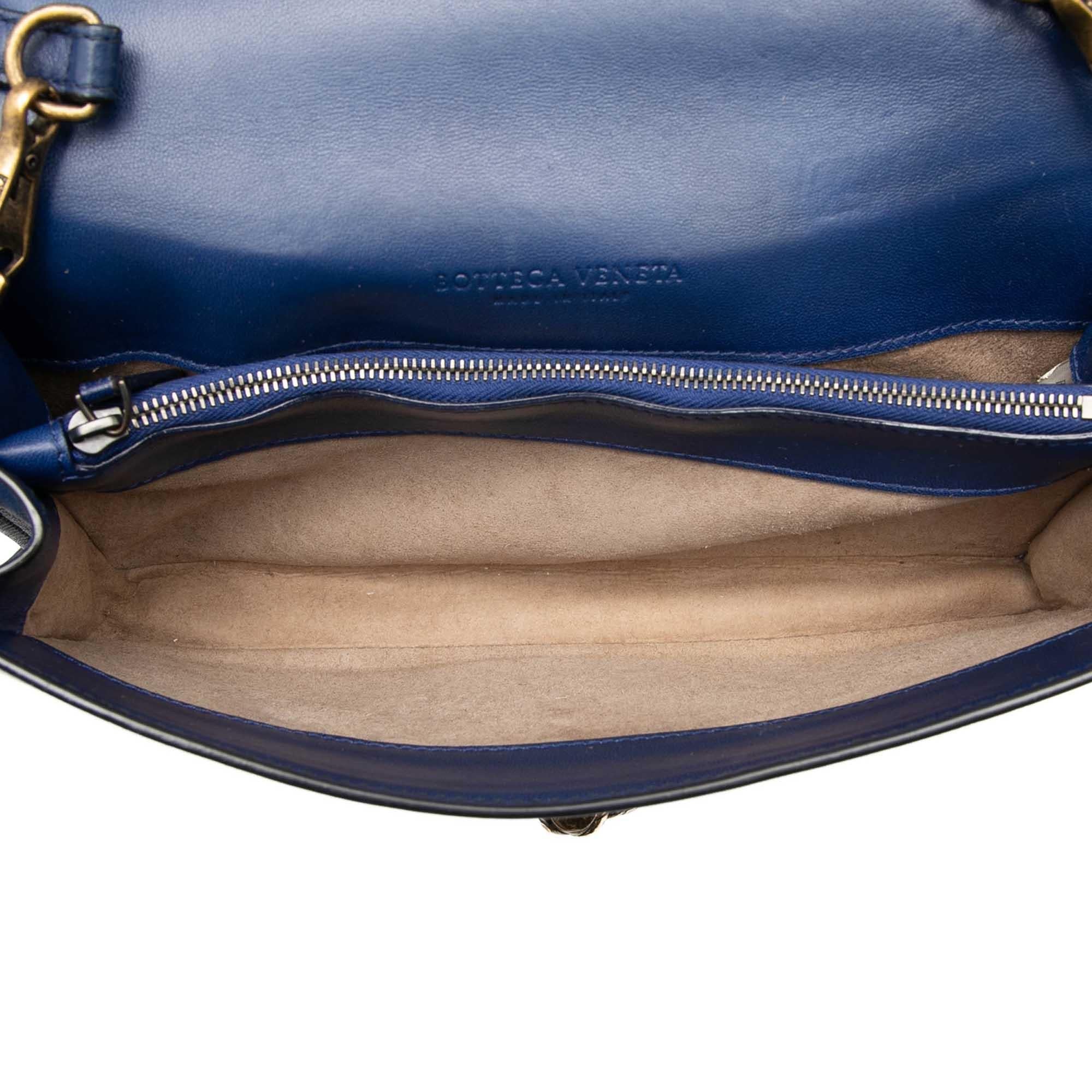 Bottega Veneta Nappa Intrecciato Olimpia Knot Crossbody
