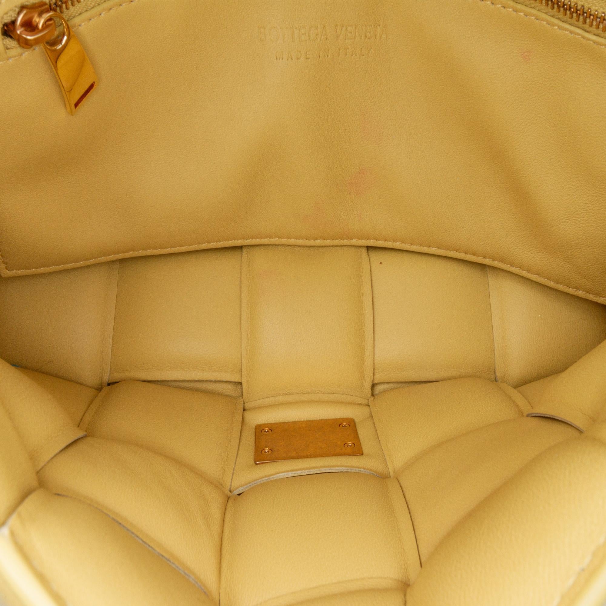 Bottega Veneta Nappa Intrecciato Padded Chain Cassette Satchel