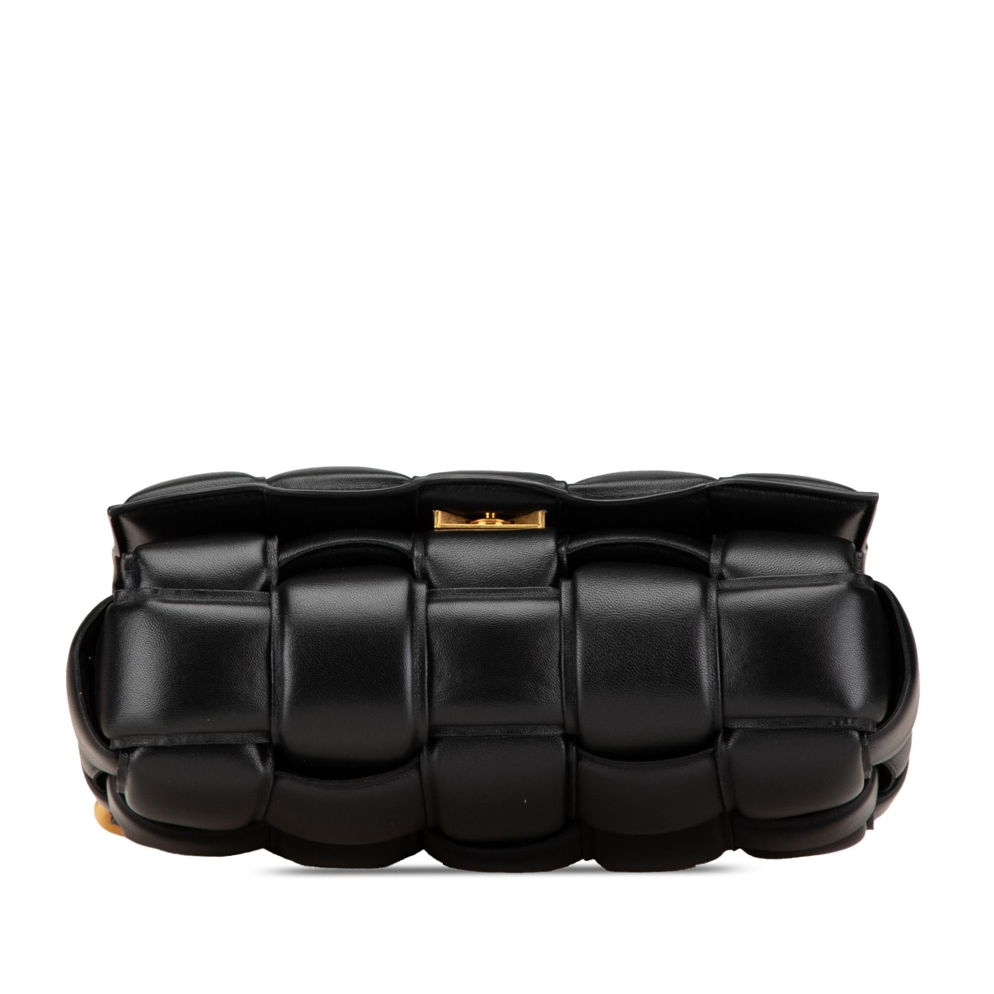 Bottega Veneta Nappa Intrecciato Padded Chain Cassette Satchel