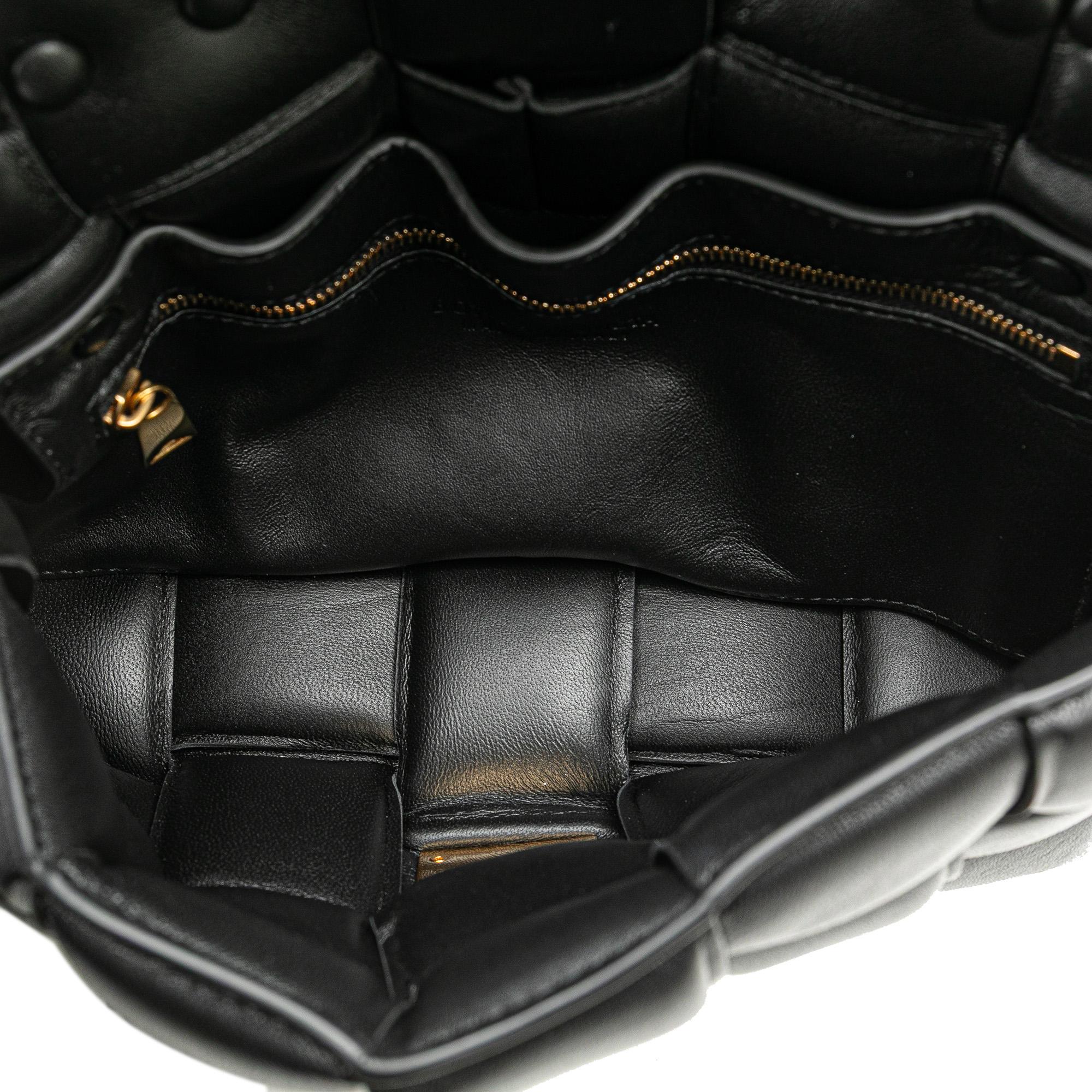 Bottega Veneta Nappa Intrecciato Padded Chain Cassette Satchel