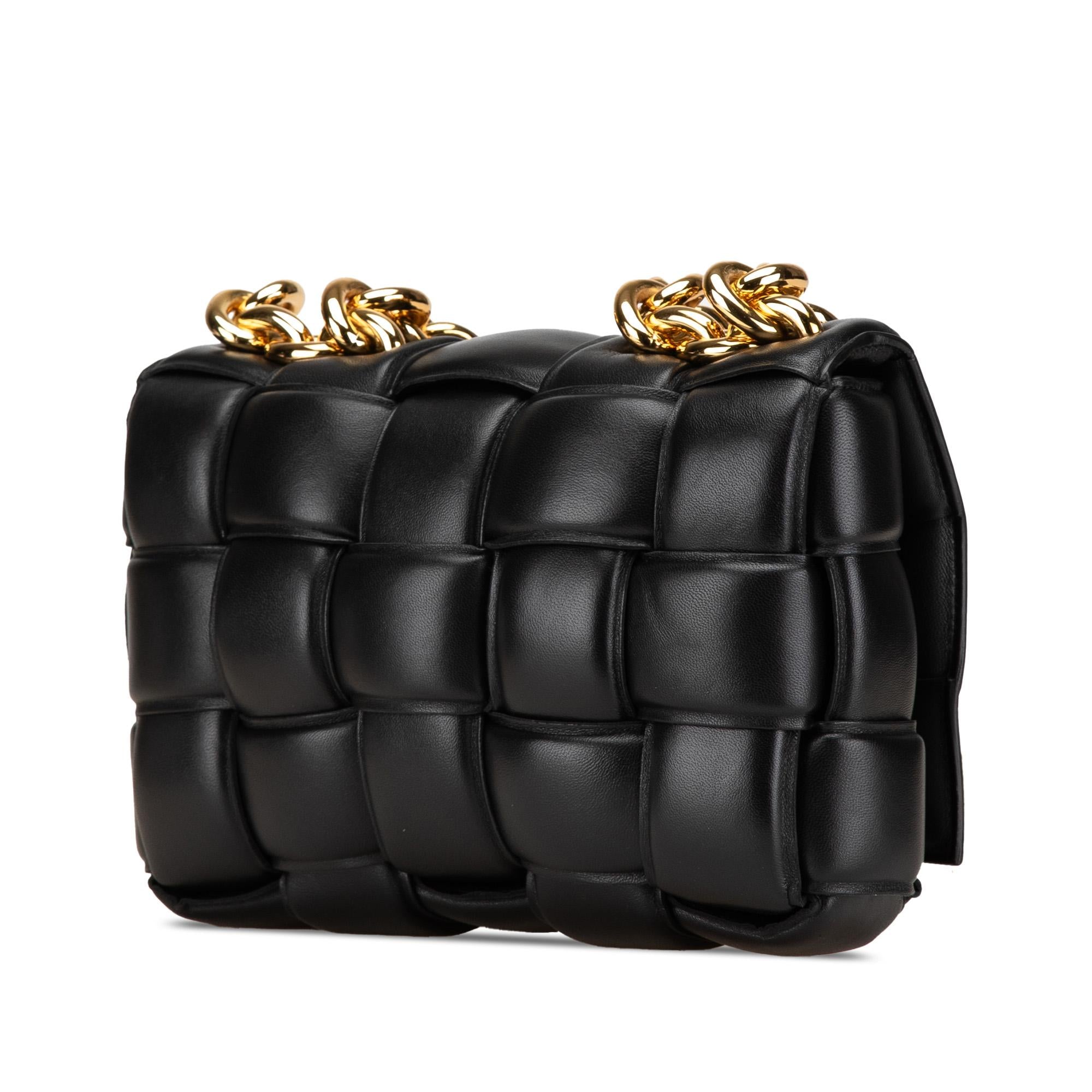 Bottega Veneta Nappa Intrecciato Padded Chain Cassette Satchel