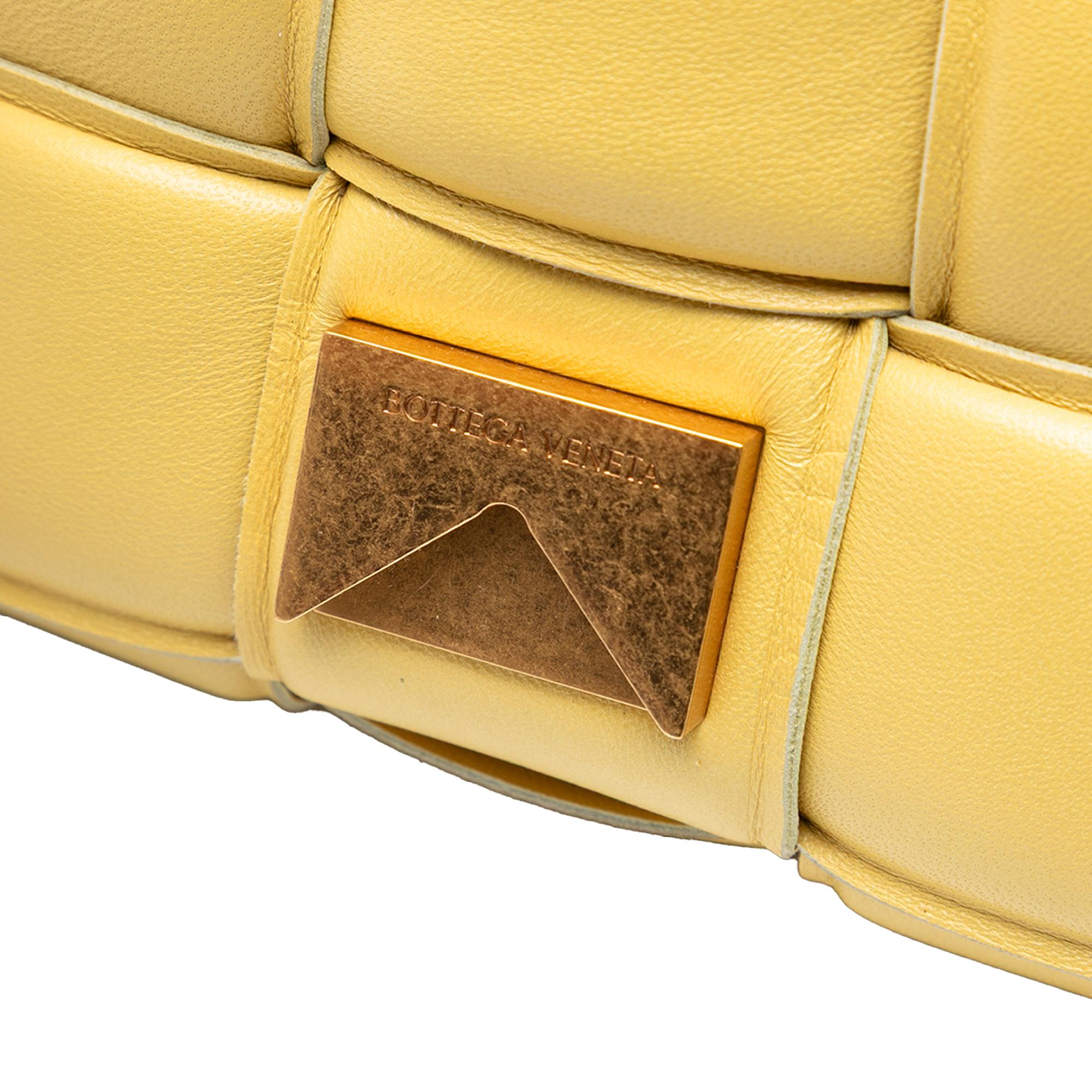 Bottega Veneta Nappa Intrecciato Padded Chain Cassette Satchel