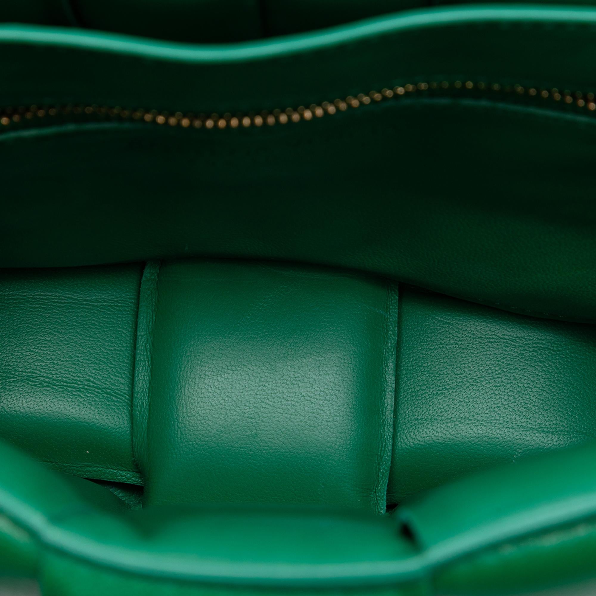 Bottega Veneta Nappa Intrecciato Padded Chain Cassette Satchel