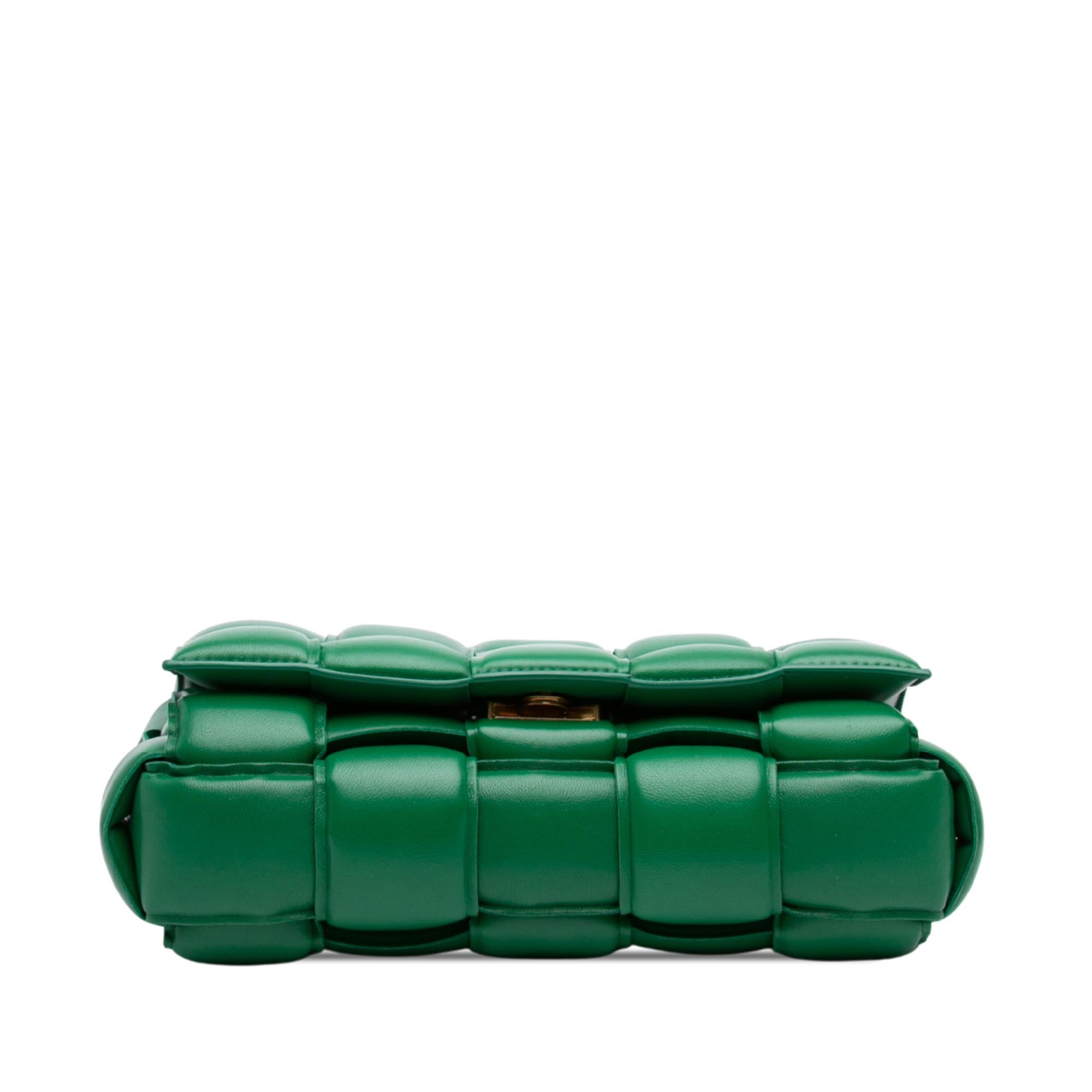 Bottega Veneta Nappa Intrecciato Padded Chain Cassette Satchel