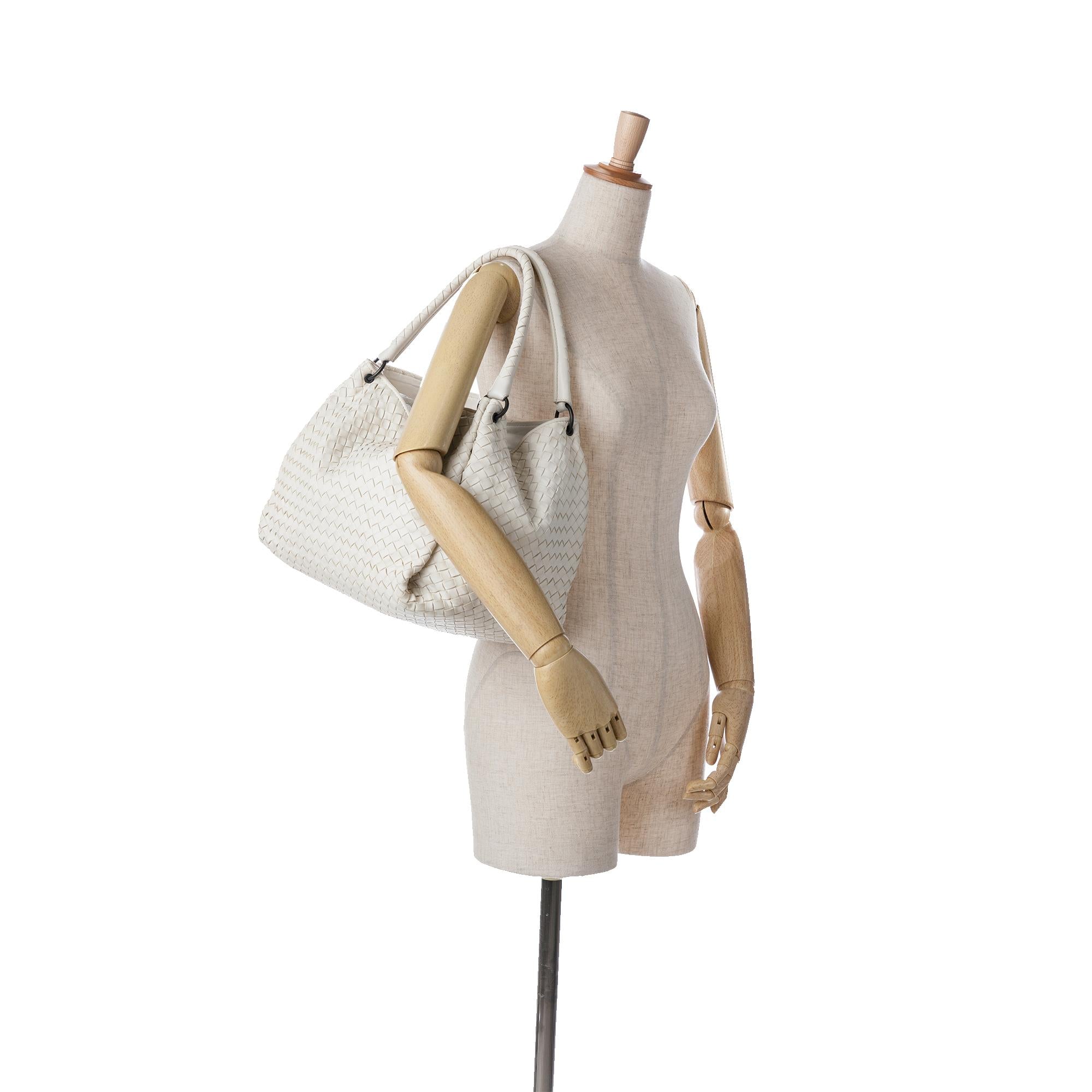Bottega Veneta Nappa Intrecciato Parachute Tote