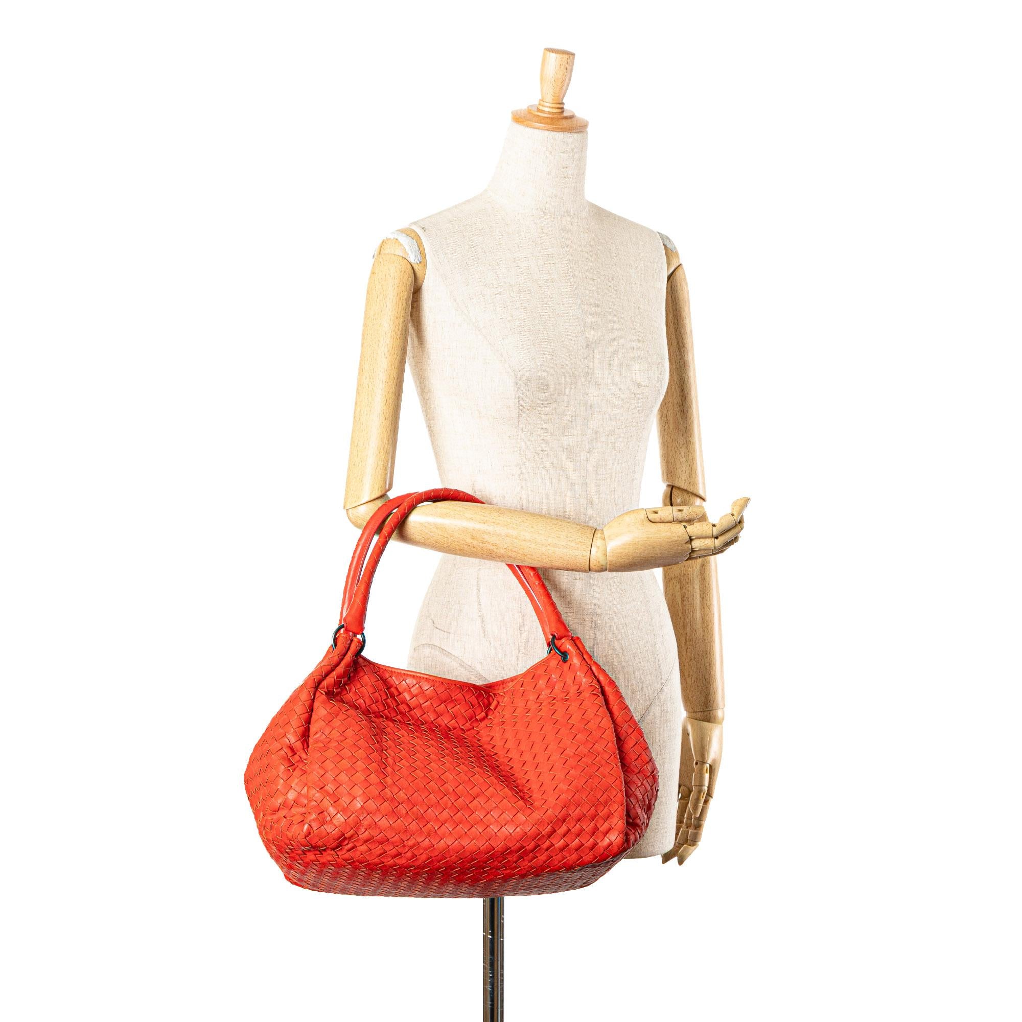 Bottega Veneta Nappa Intrecciato Parachute Tote