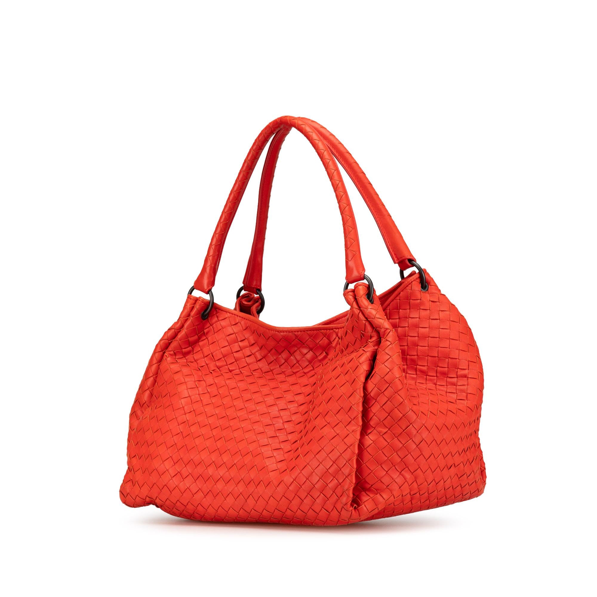 Bottega Veneta Nappa Intrecciato Parachute Tote