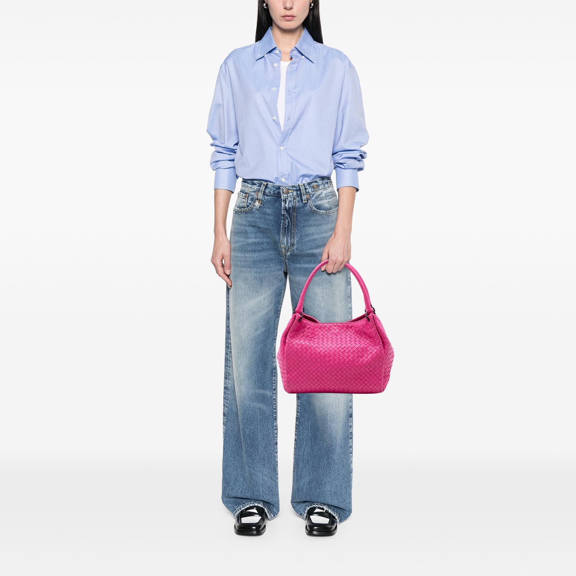 Bottega Veneta Nappa Intrecciato Parachute Tote