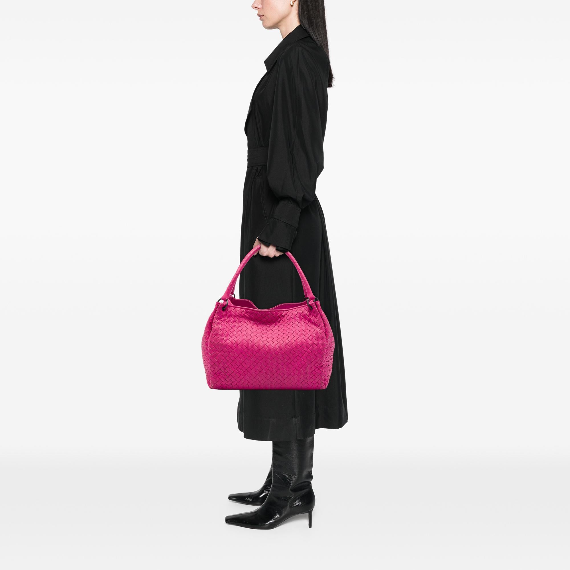 Bottega Veneta Nappa Intrecciato Parachute Tote