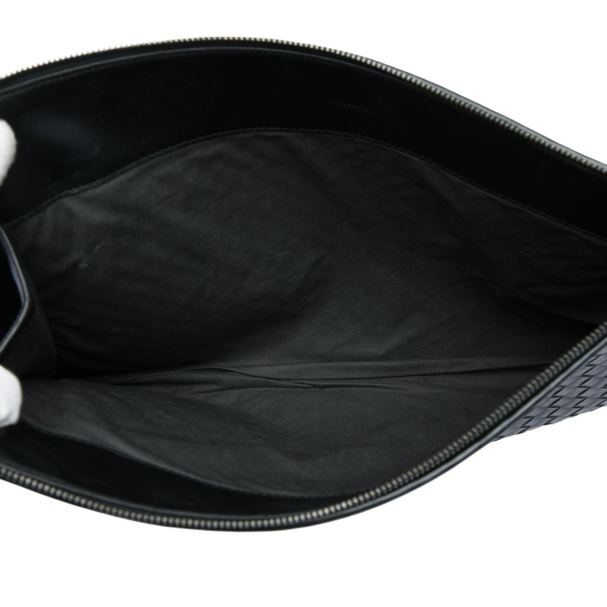 Bottega Veneta Nappa Intrecciato Portfolio Flap Clutch