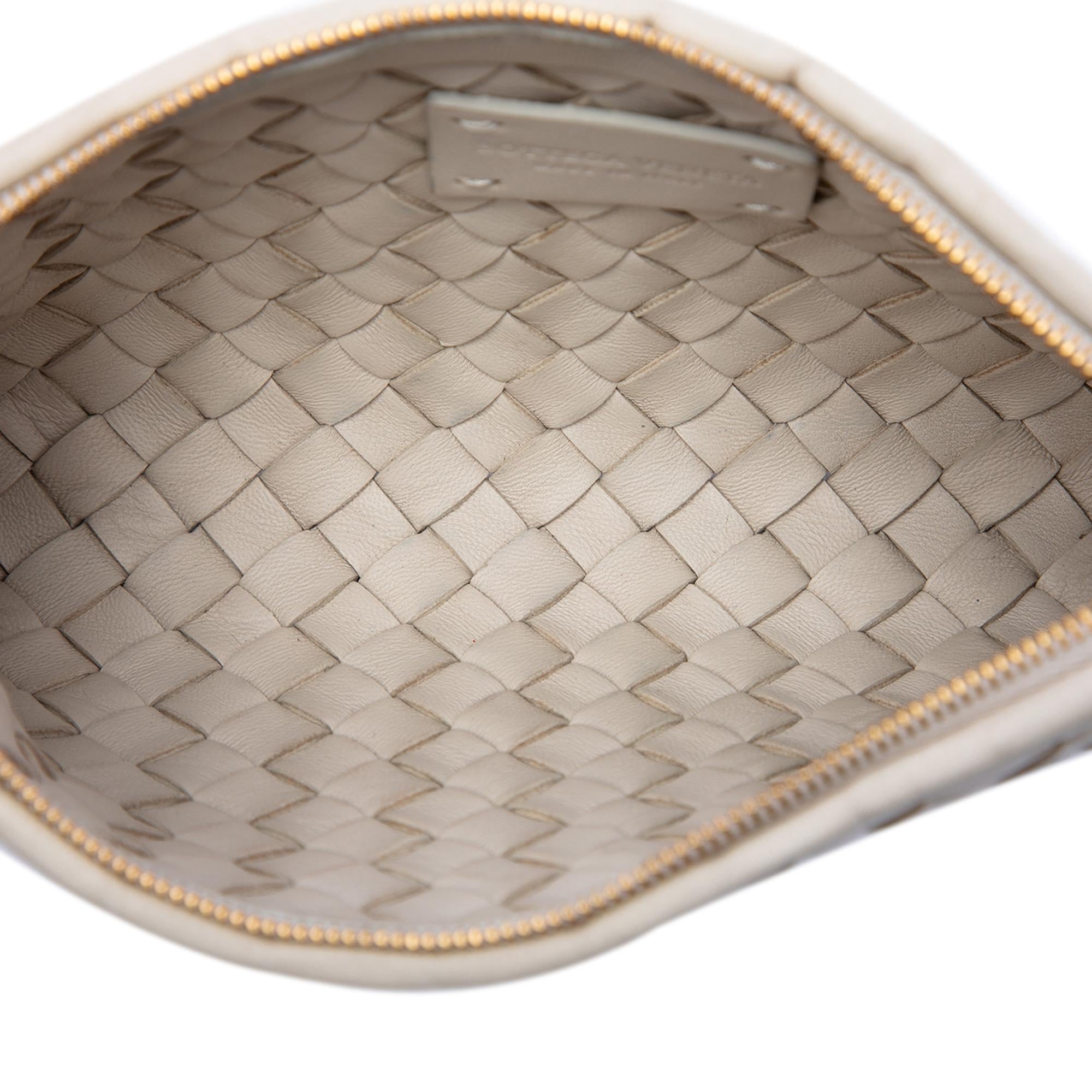 Bottega Veneta Nappa Intrecciato Pouch On Strap