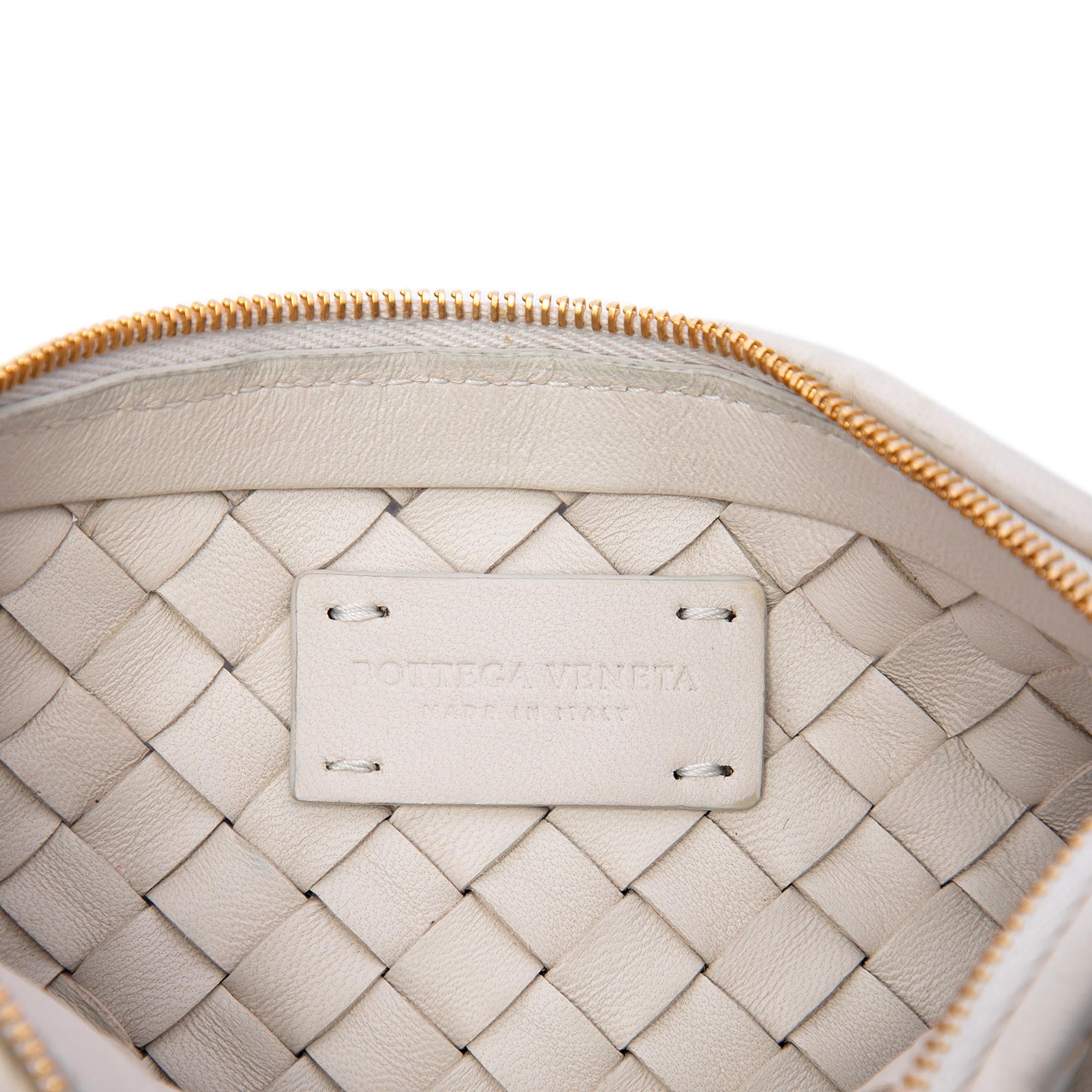 Bottega Veneta Nappa Intrecciato Pouch On Strap