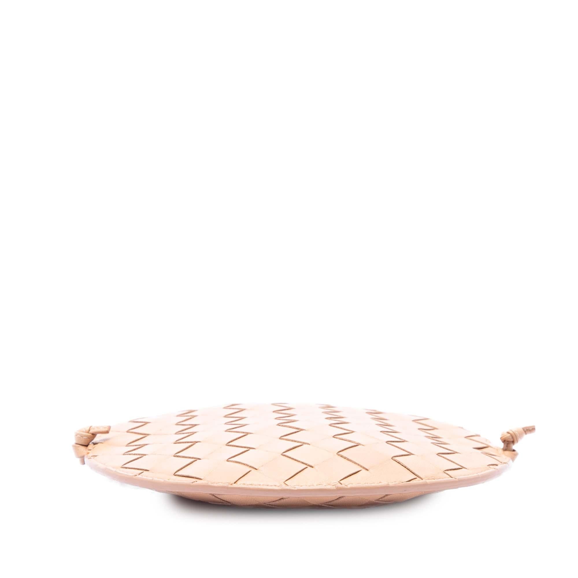 Bottega Veneta Nappa Intrecciato Round Crossbody
