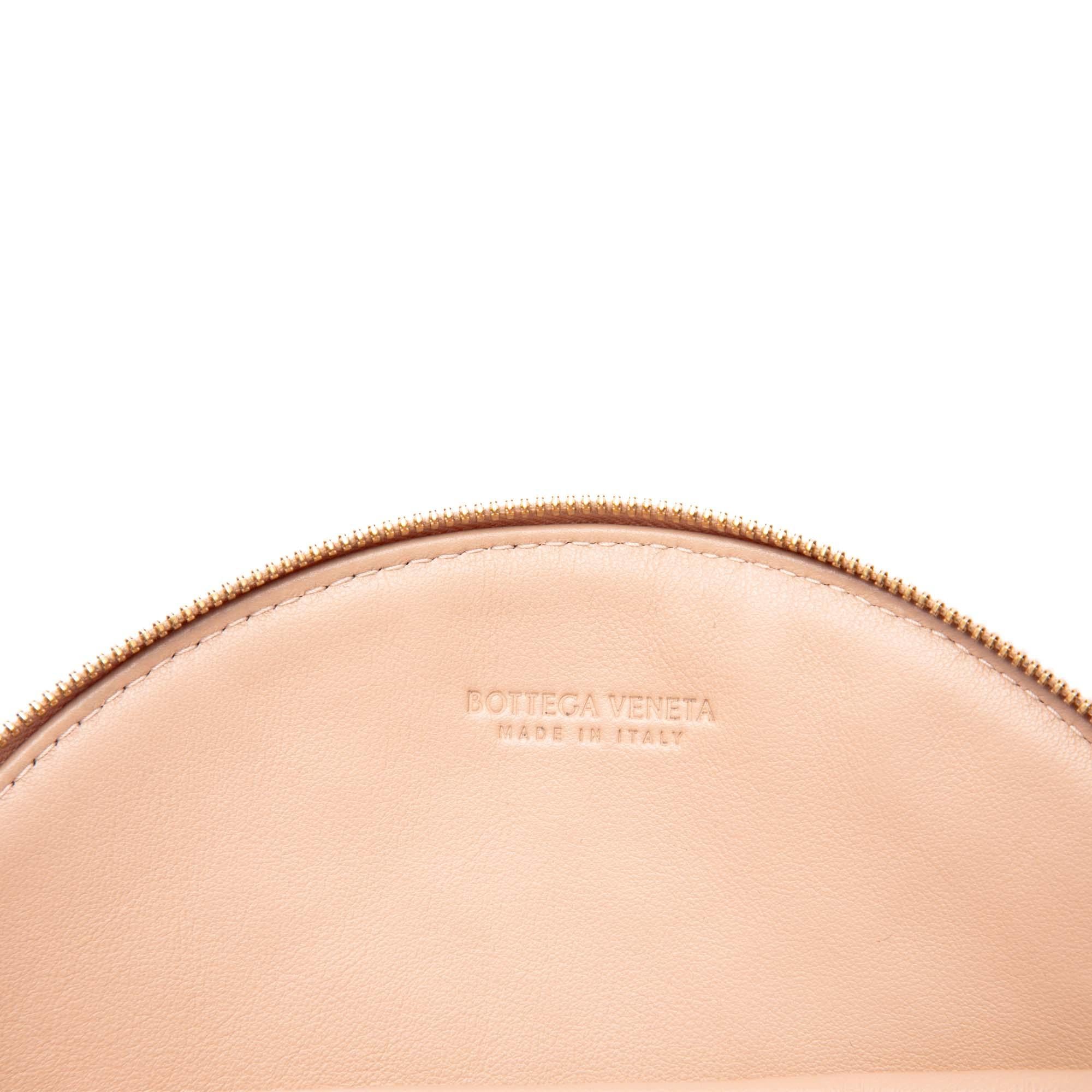 Bottega Veneta Nappa Intrecciato Round Crossbody