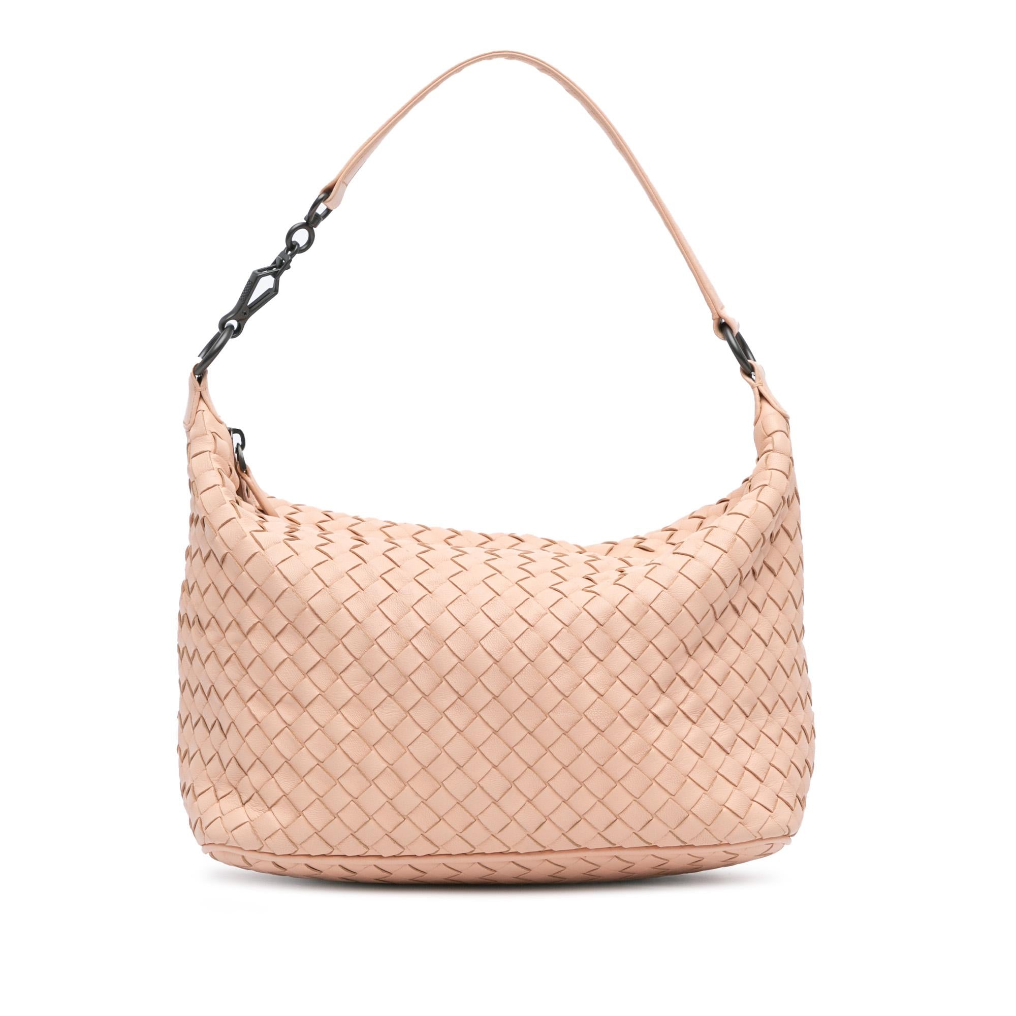 Bottega Veneta Nappa Intrecciato Shoulder Bag (SHG-OupxYp)