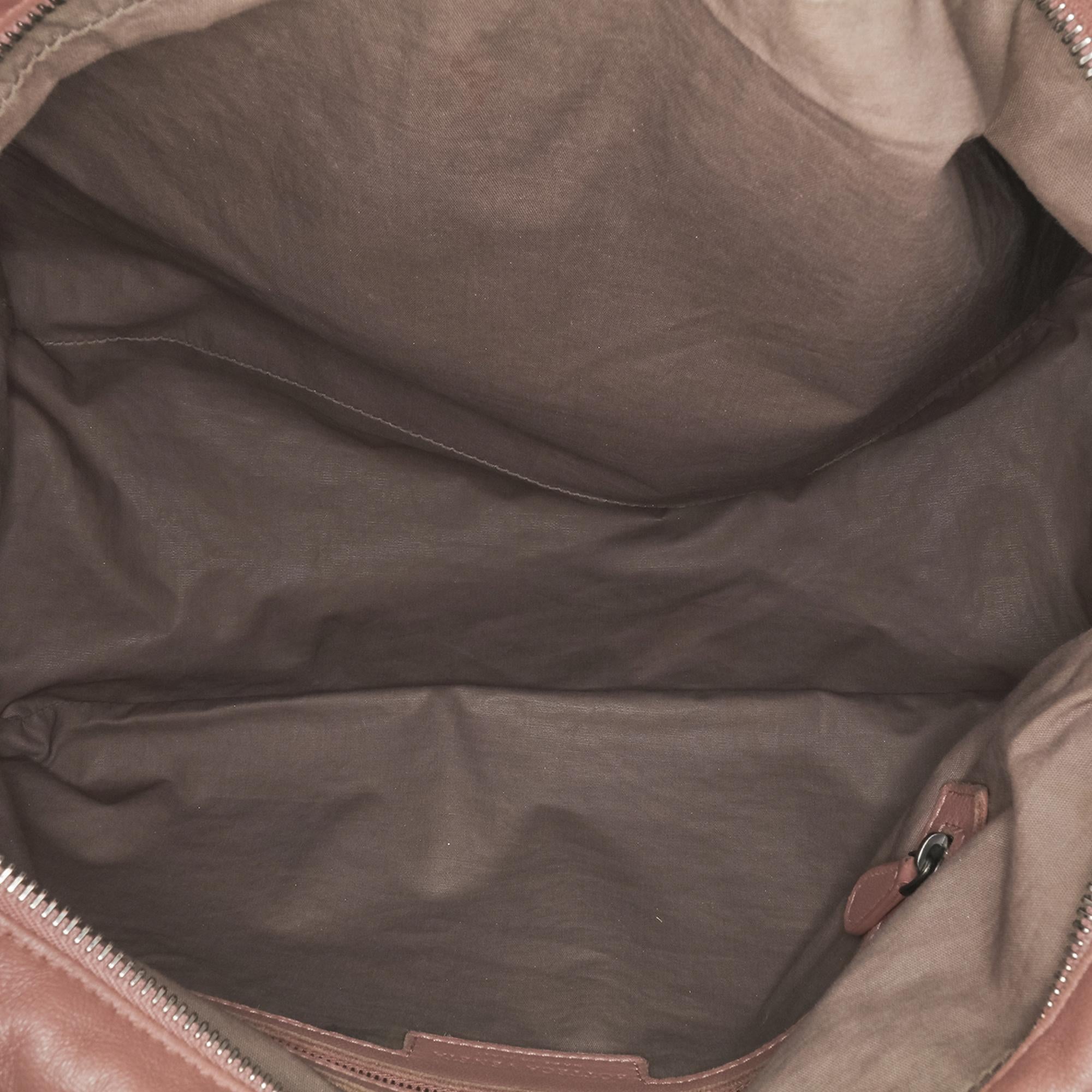 Bottega Veneta Nappa Intrecciato Shoulder Bag