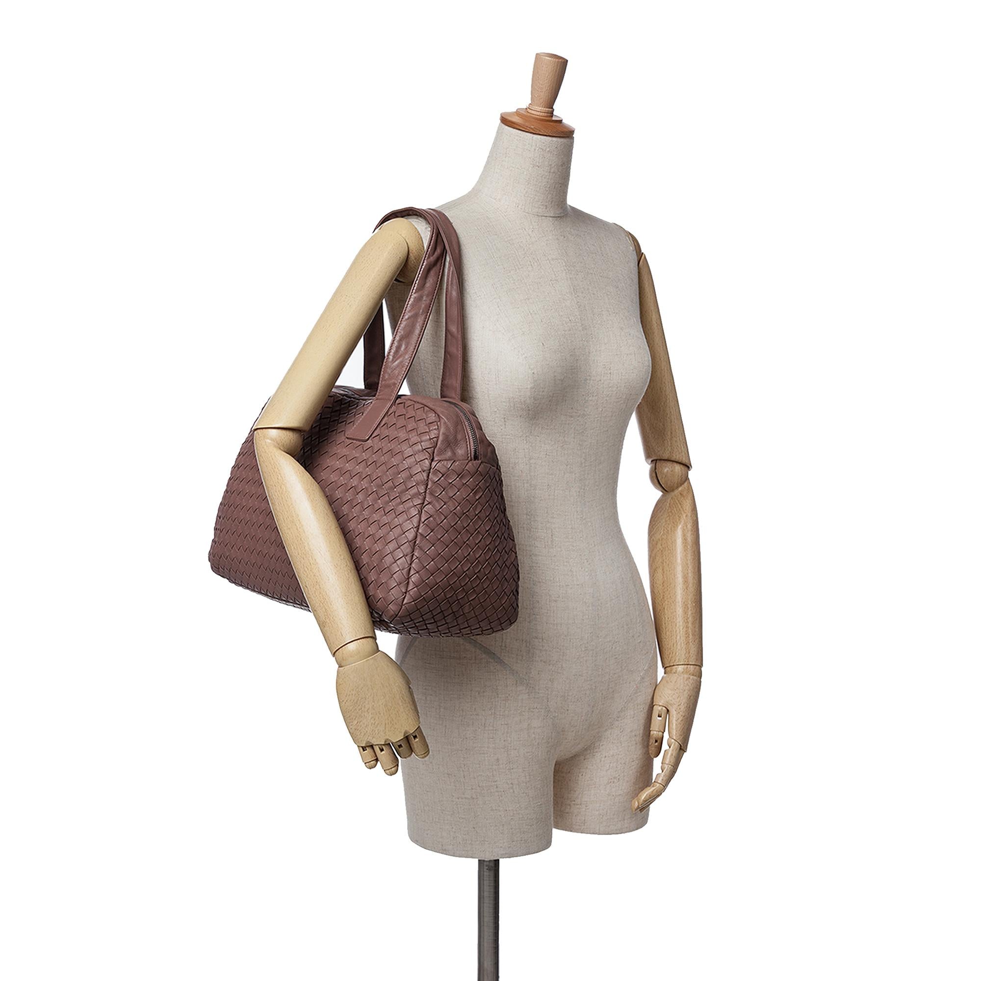 Bottega Veneta Nappa Intrecciato Shoulder Bag