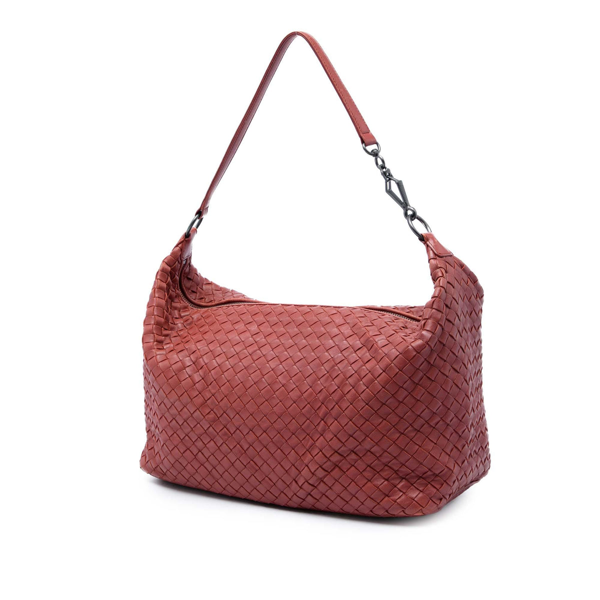 Bottega Veneta Nappa Intrecciato Shoulder Bag