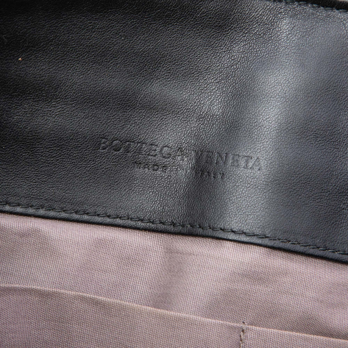 Bottega Veneta Nappa Intrecciato Stitched Clutch