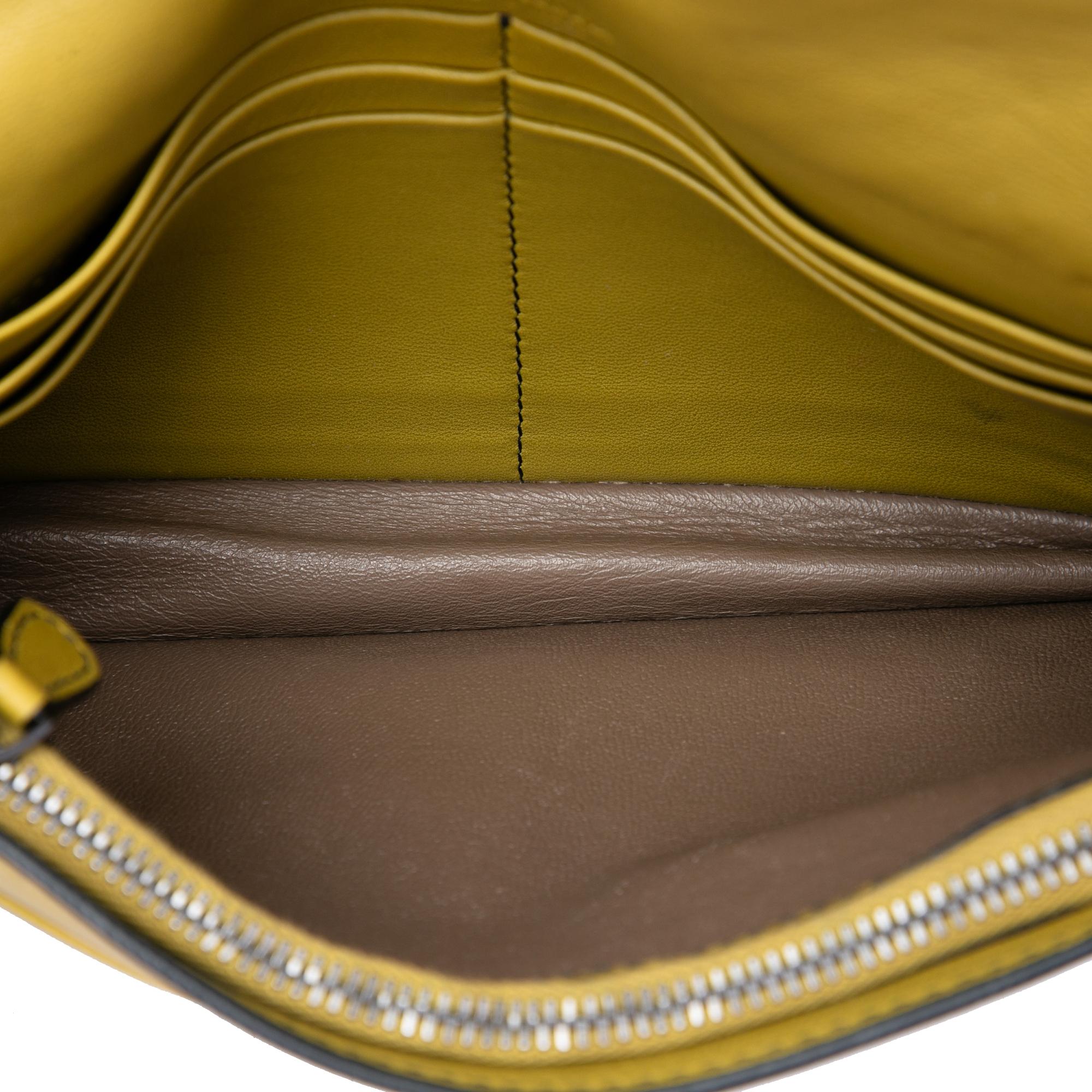 Bottega Veneta Nappa Intrecciato Studded Wallet on Chain