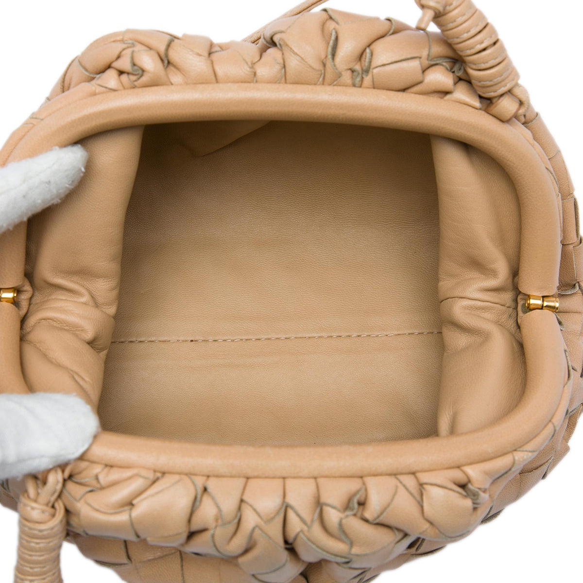 Bottega Veneta Nappa Intrecciato The Mini Pouch Crossbody