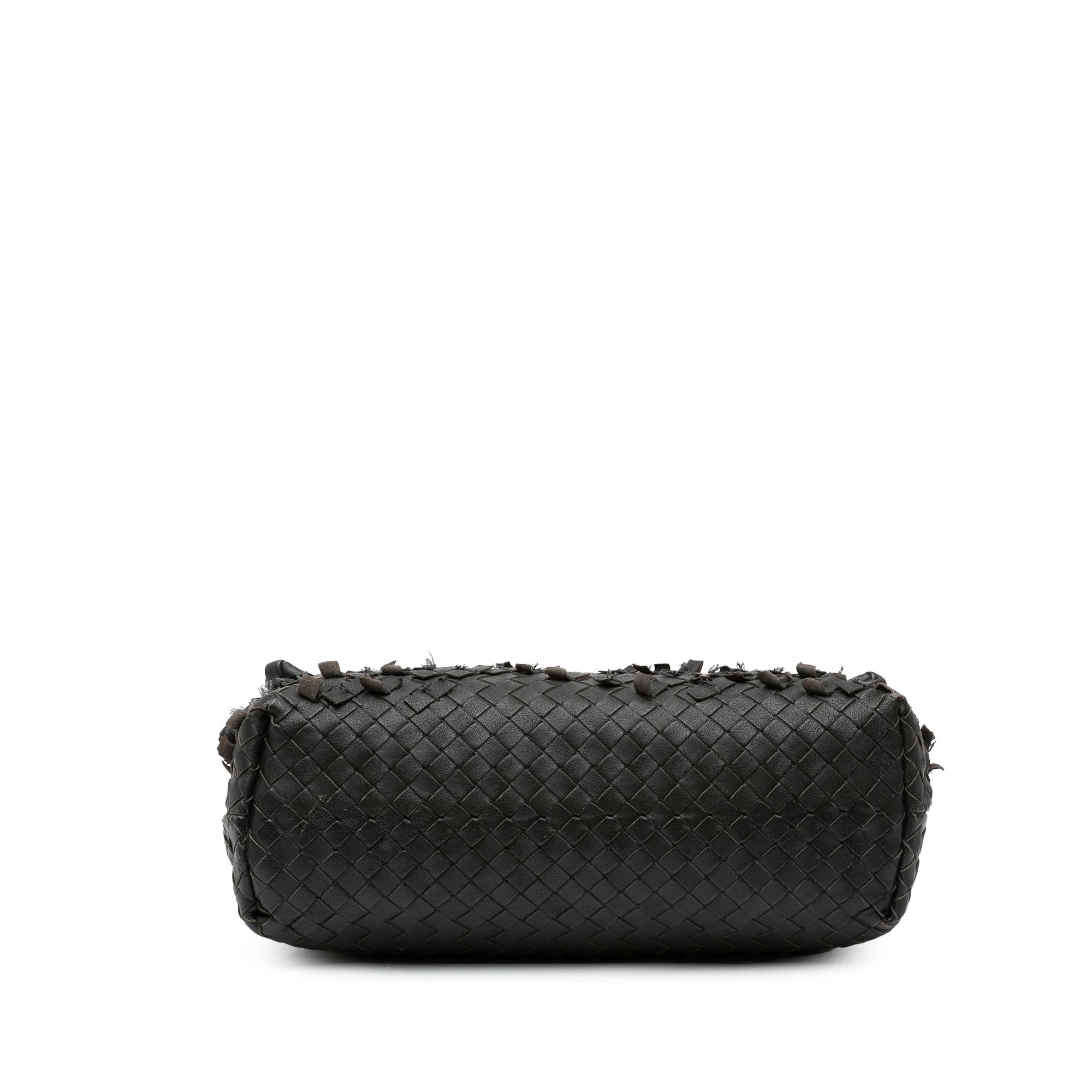 Bottega Veneta Nappa Intrecciato Tobu Olimpia Shoulder Bag