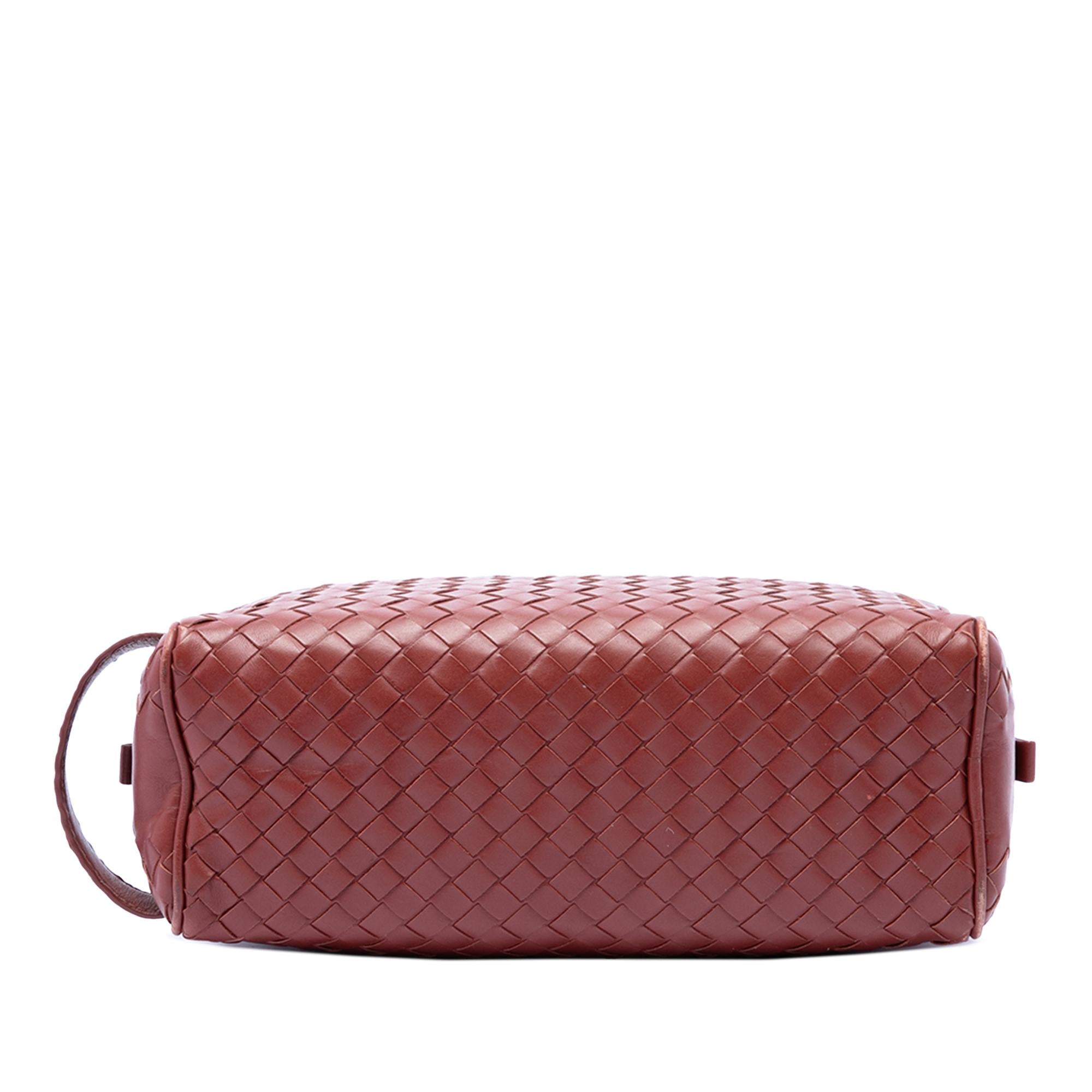 Bottega Veneta Nappa Intrecciato Travel Pouch