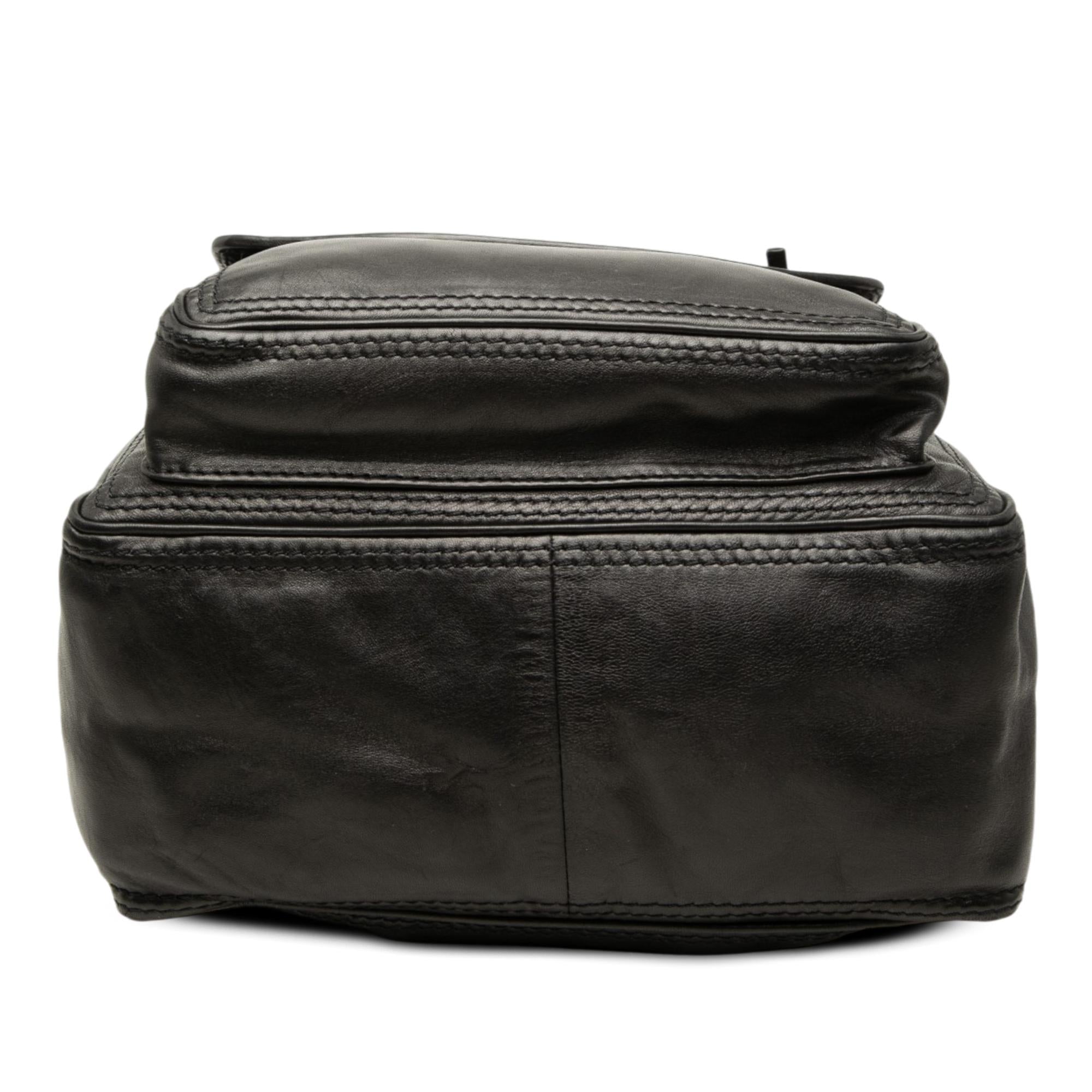 Bottega Veneta Nappa Intrecciato Trimmed Drawstring Flap Backpack