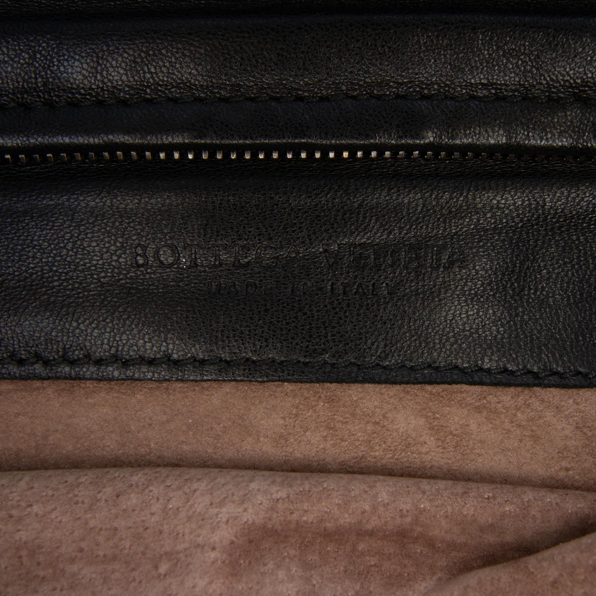Bottega Veneta Nappa Intrecciato Turn Lock Clutch