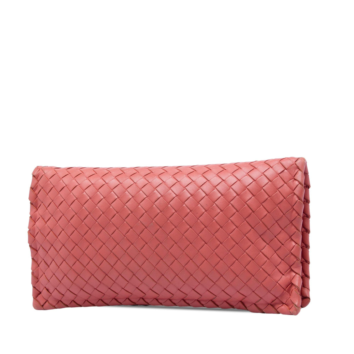 Bottega Veneta Nappa Intrecciato Turn Lock Clutch