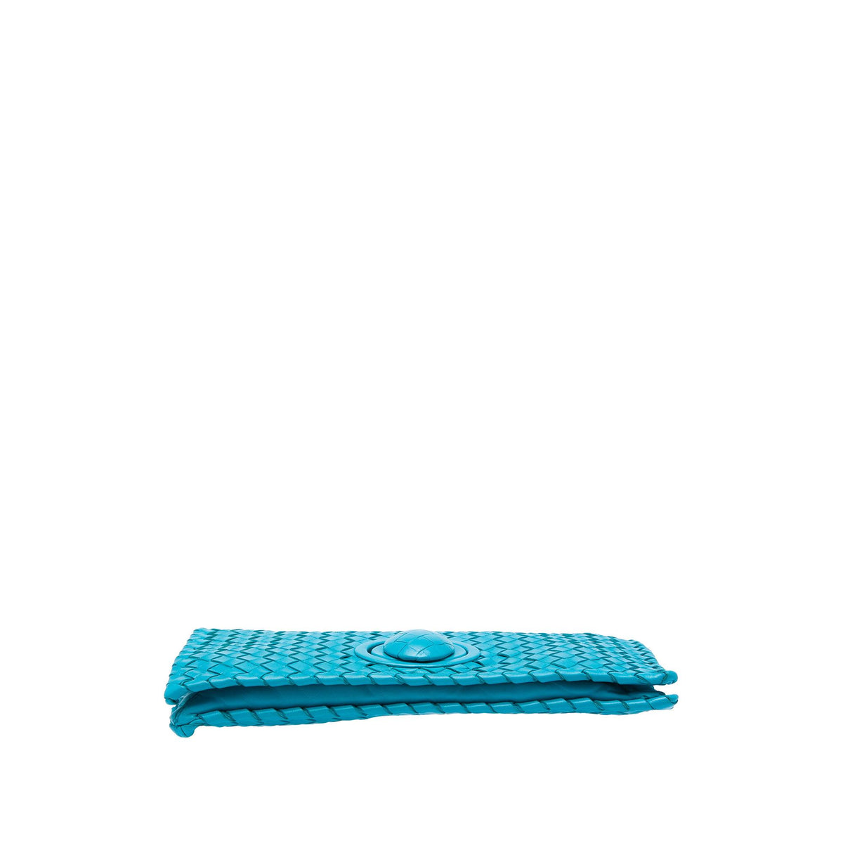 Bottega Veneta Nappa Intrecciato Turn Lock Clutch