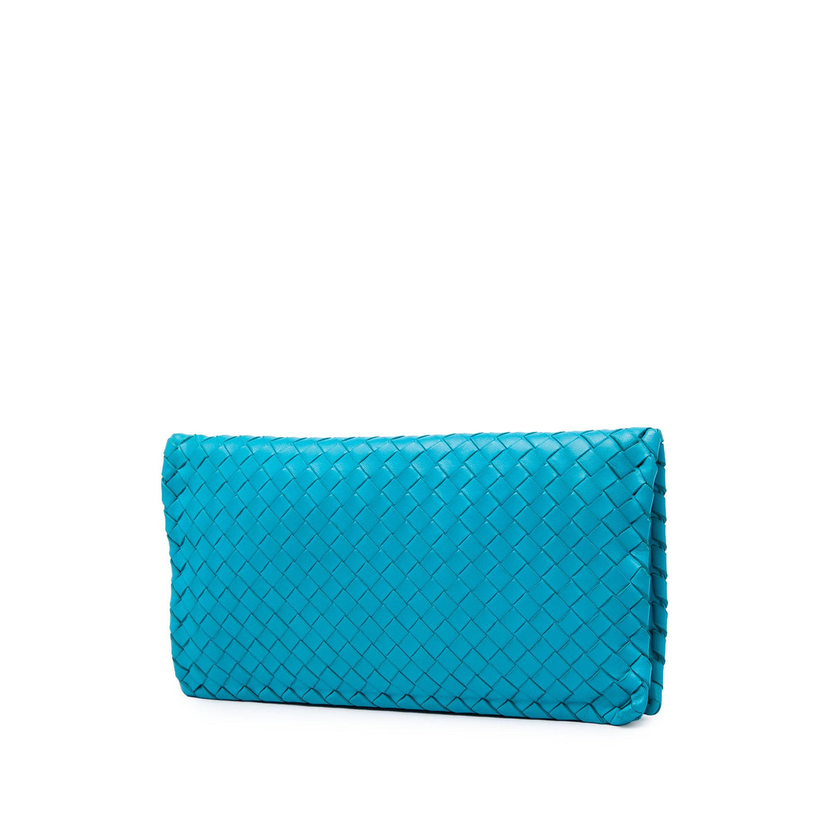 Bottega Veneta Nappa Intrecciato Turn Lock Clutch